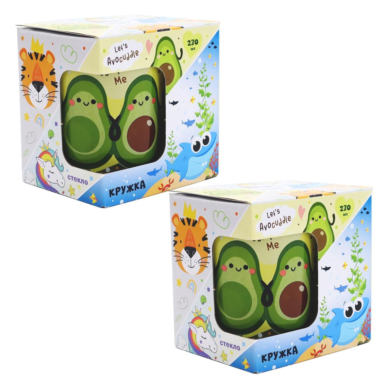 Кружка ND Play Авокадо 230мл 2шт. (308641)