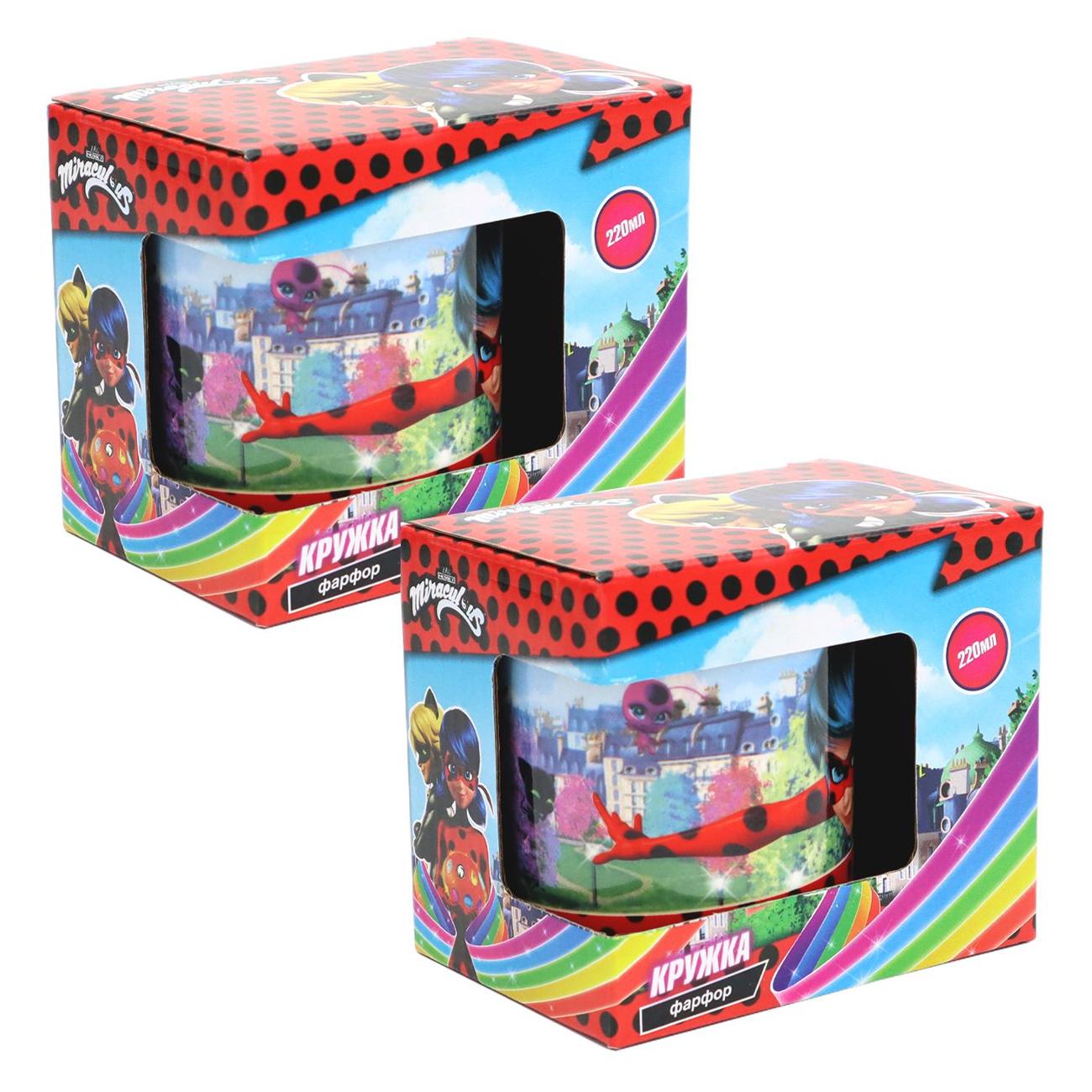 Кружка ND Play Леди Баг 220мл 2шт. (308657)