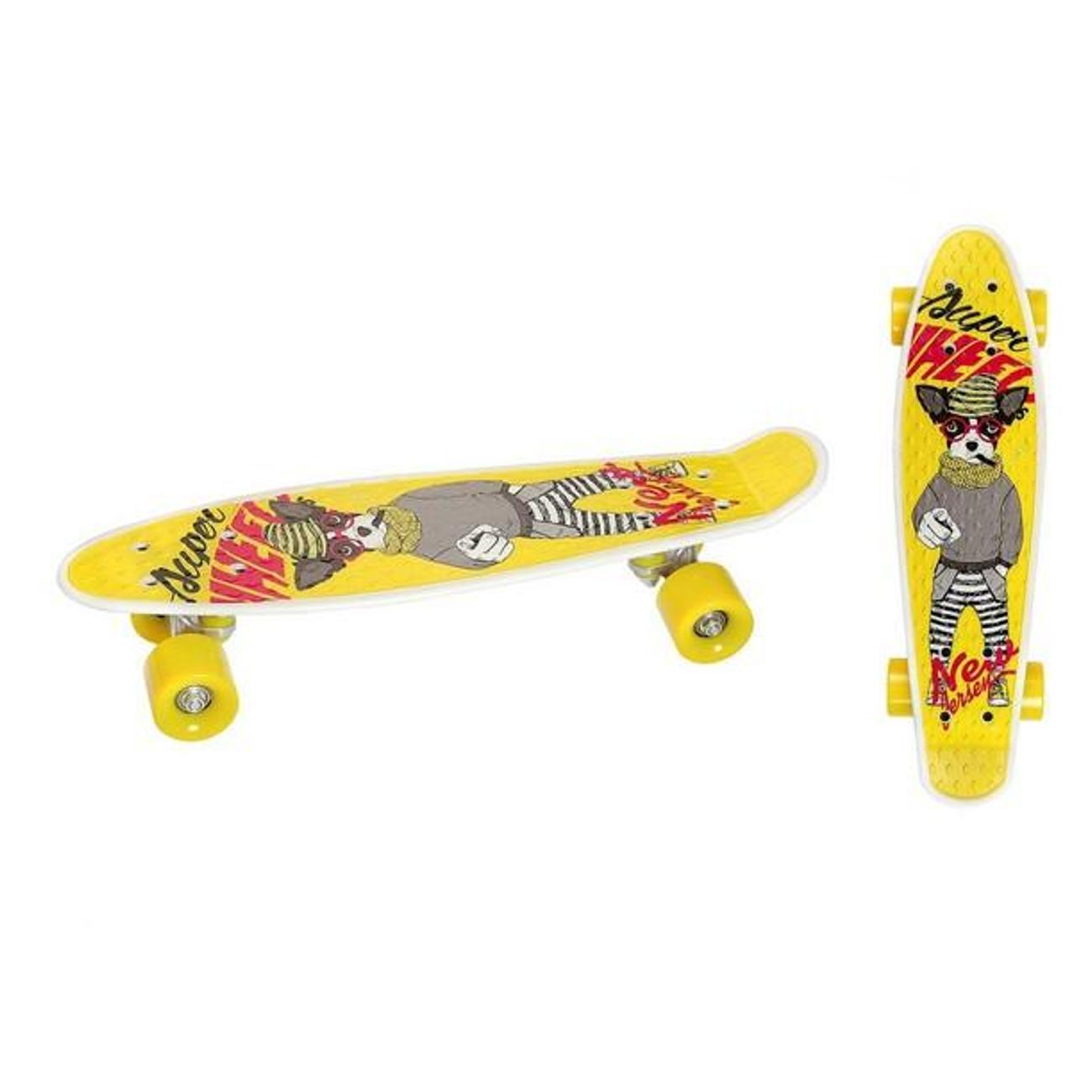 Скейт No Name IT106582 желтый