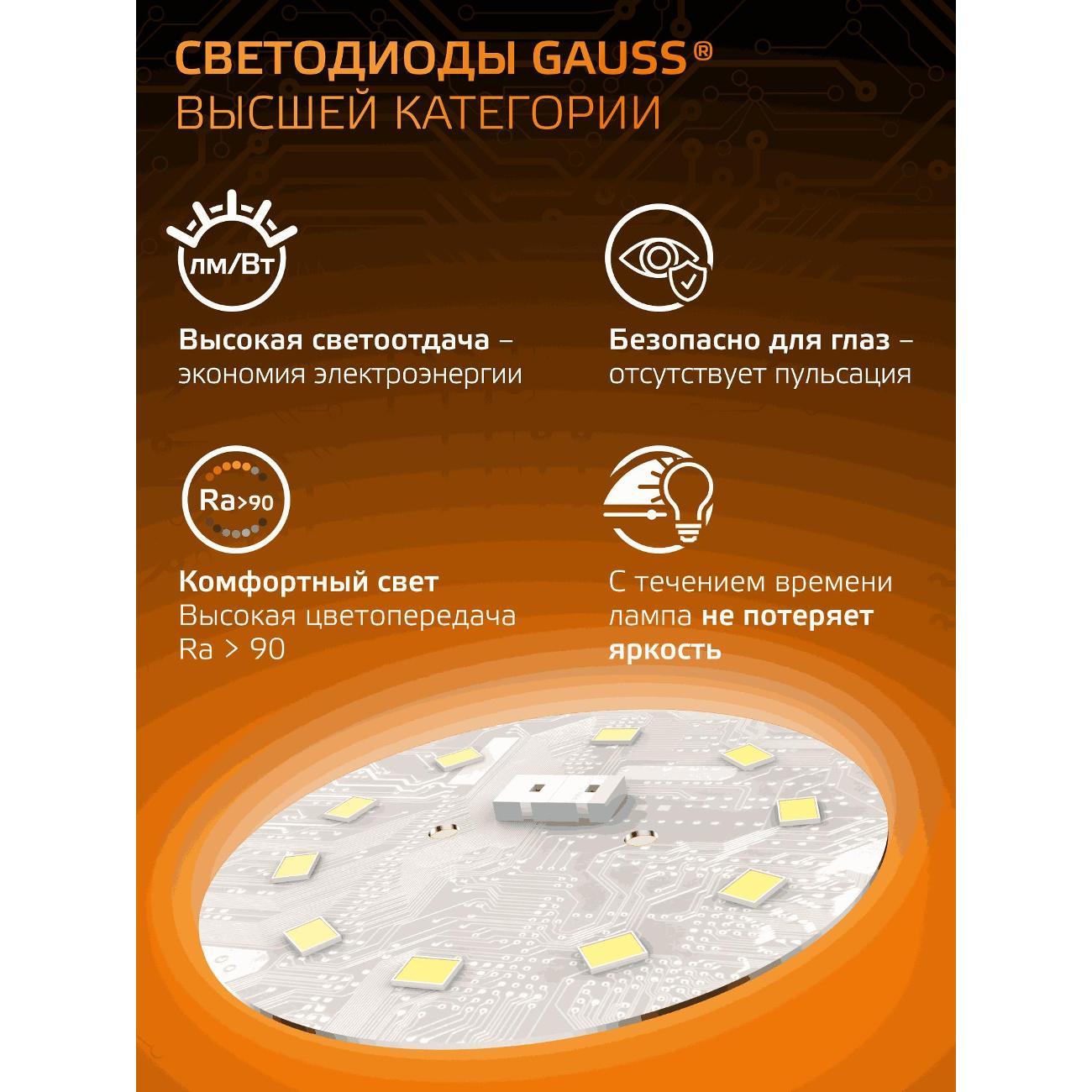 Лампа Gauss 106001104