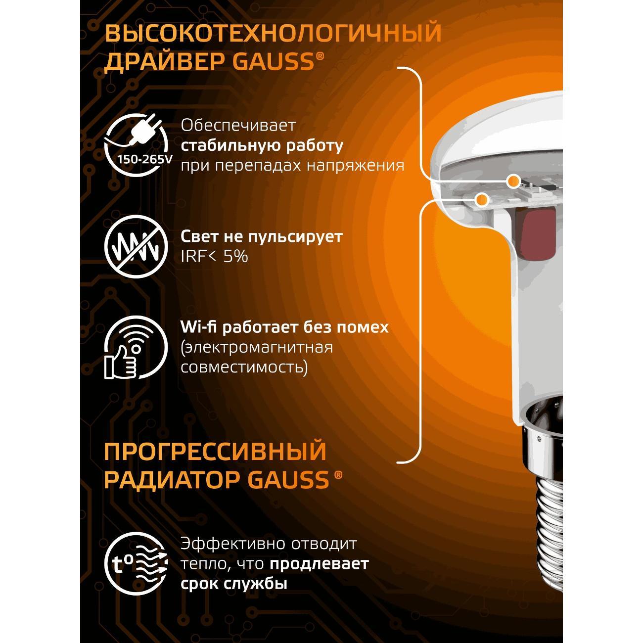 Лампа Gauss 106001104