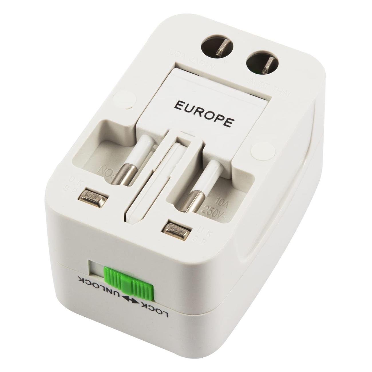 Адаптер-розетка Red Line белый UCA-1