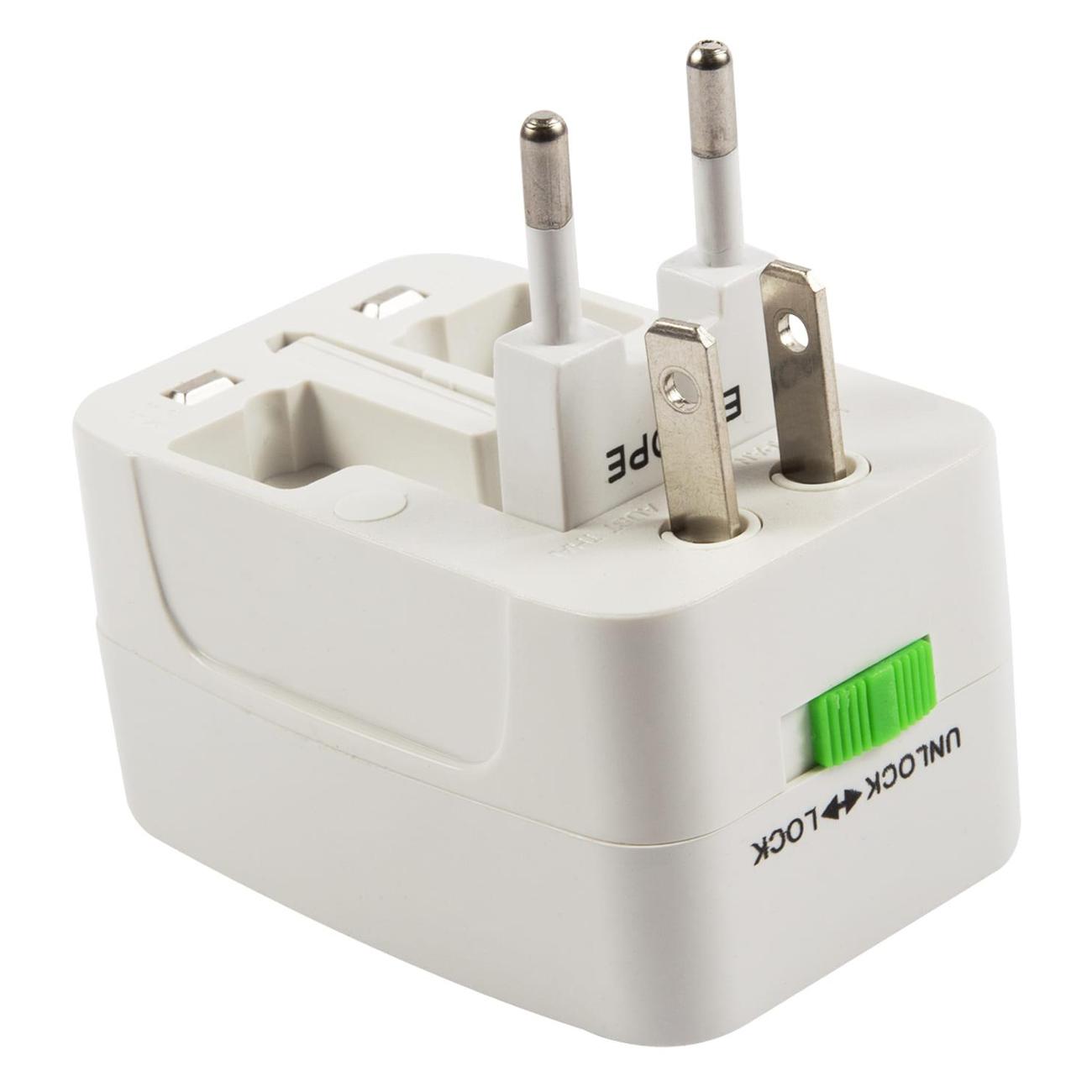 Адаптер-розетка Red Line белый UCA-1