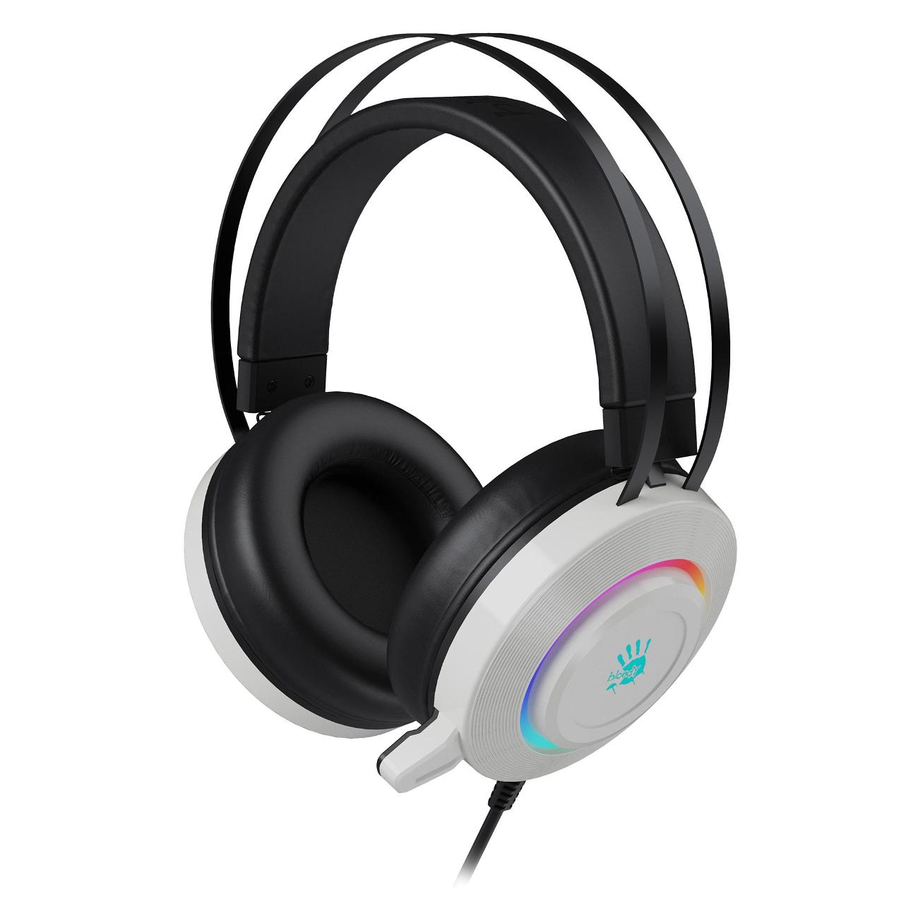 Игровые наушники A4Tech Bloody G521 белый фото