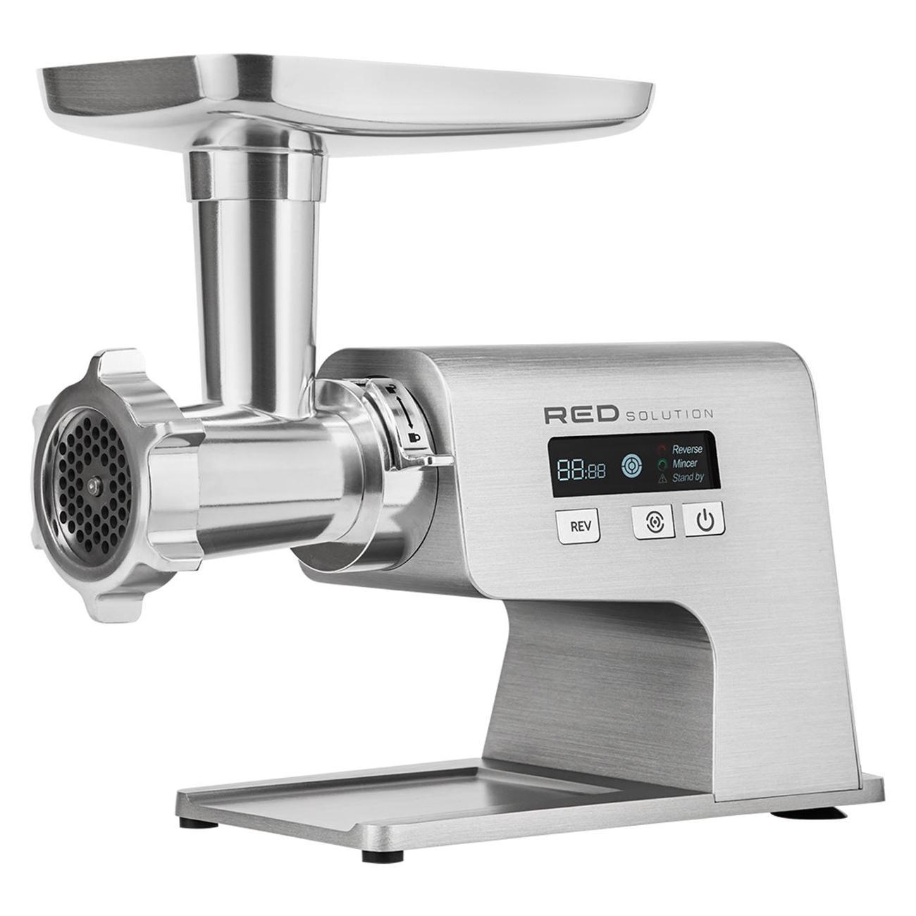 Электромясорубка RED SOLUTION RMG-M1250-8 серебристая фото