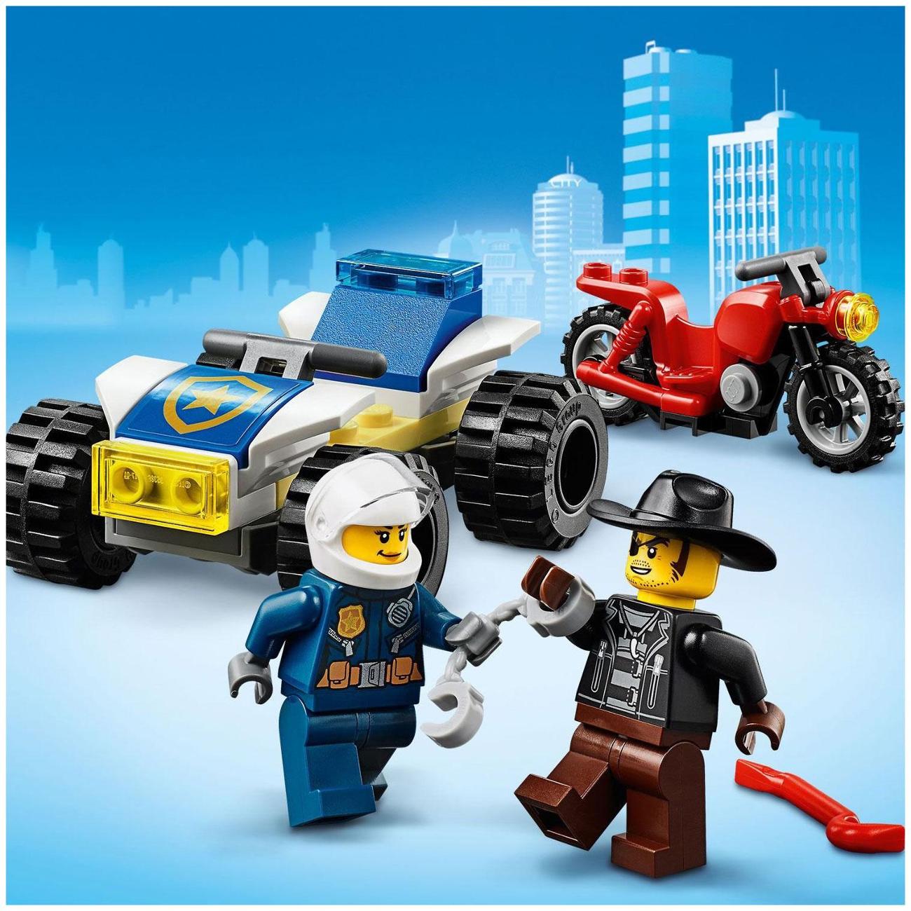 Конструктор Lego City Police Погоня на полиц.вертолёте