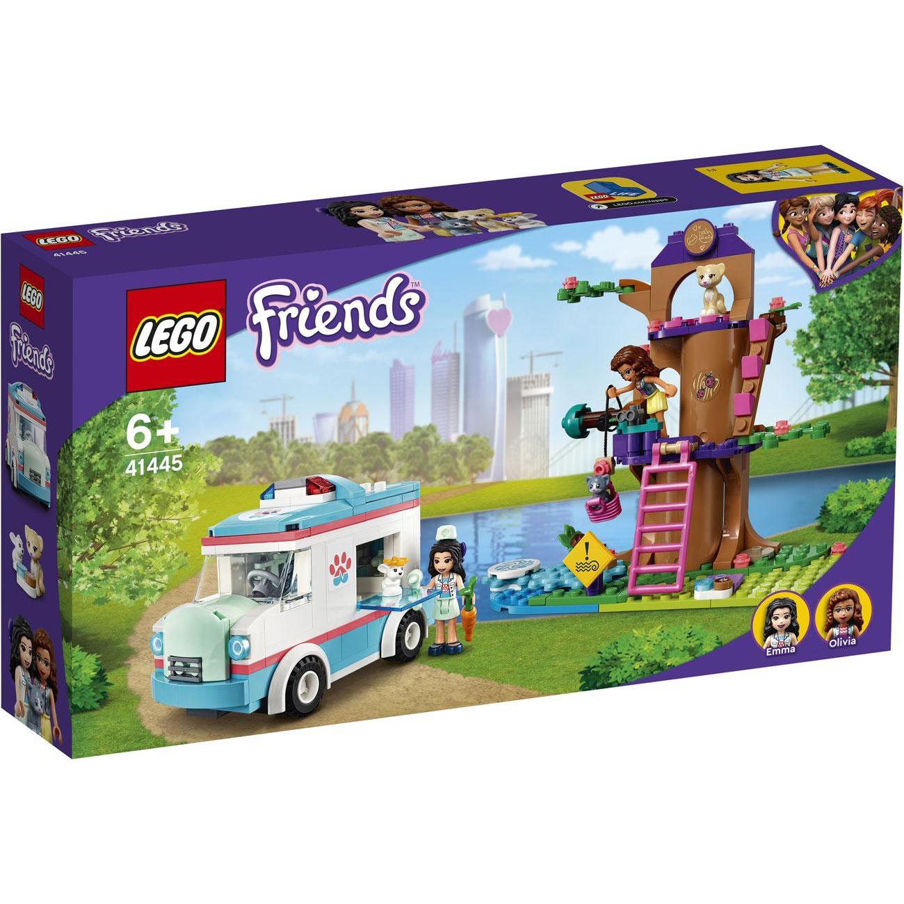Конструктор Lego FRIENDS Машина скор.ветерин.помощи