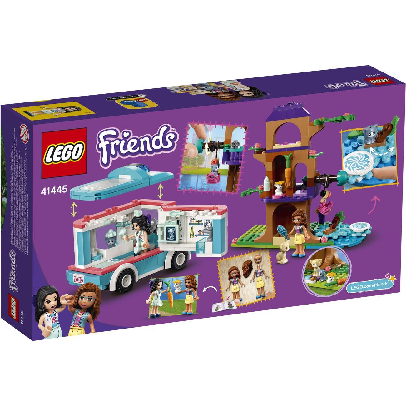 Конструктор Lego FRIENDS Машина скор.ветерин.помощи