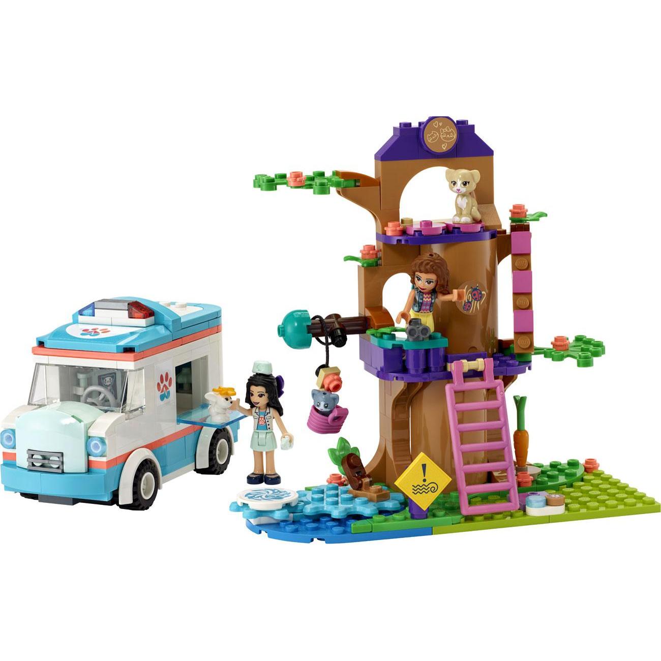 Конструктор Lego FRIENDS Машина скор.ветерин.помощи