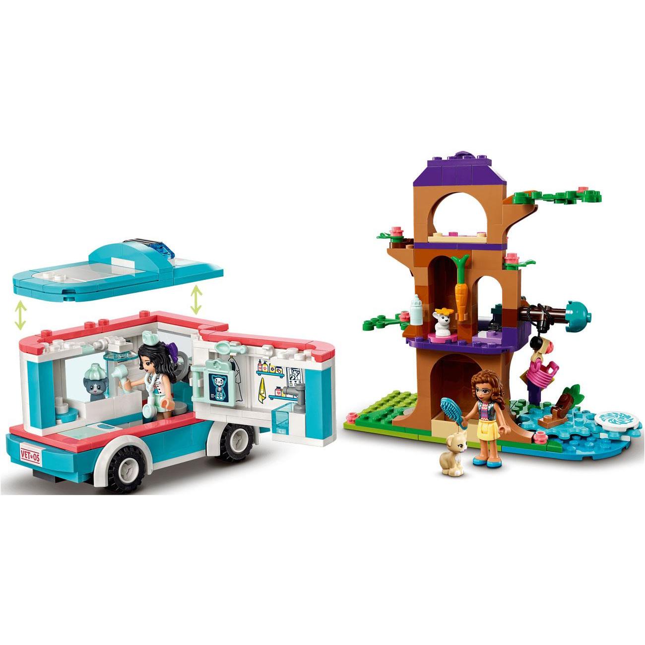 Конструктор Lego FRIENDS Машина скор.ветерин.помощи