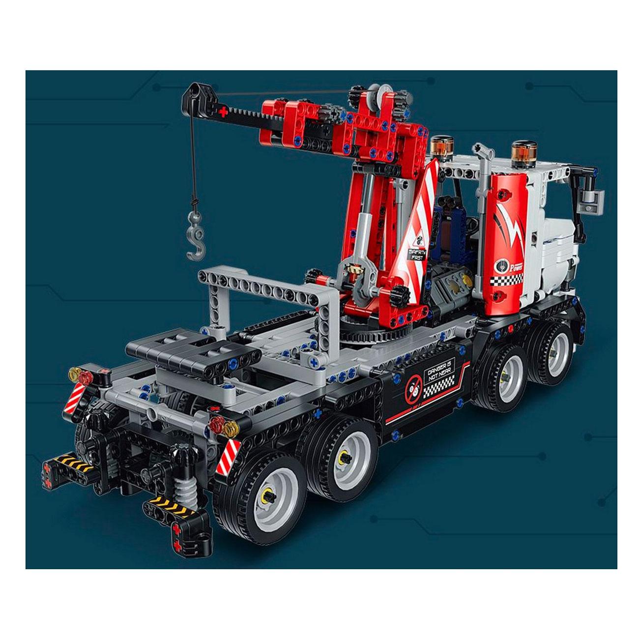 Конструктор детский MOULD KING грузовик эвакуатор с краном (15027)