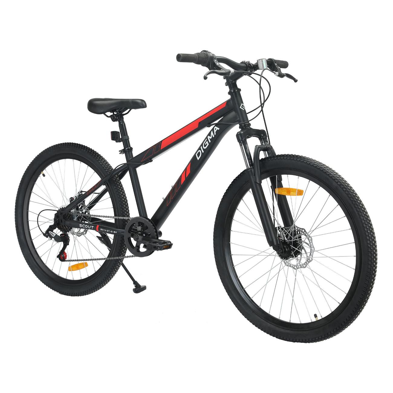 Велосипед Digma SCOUT-26/14-ST-S-BK