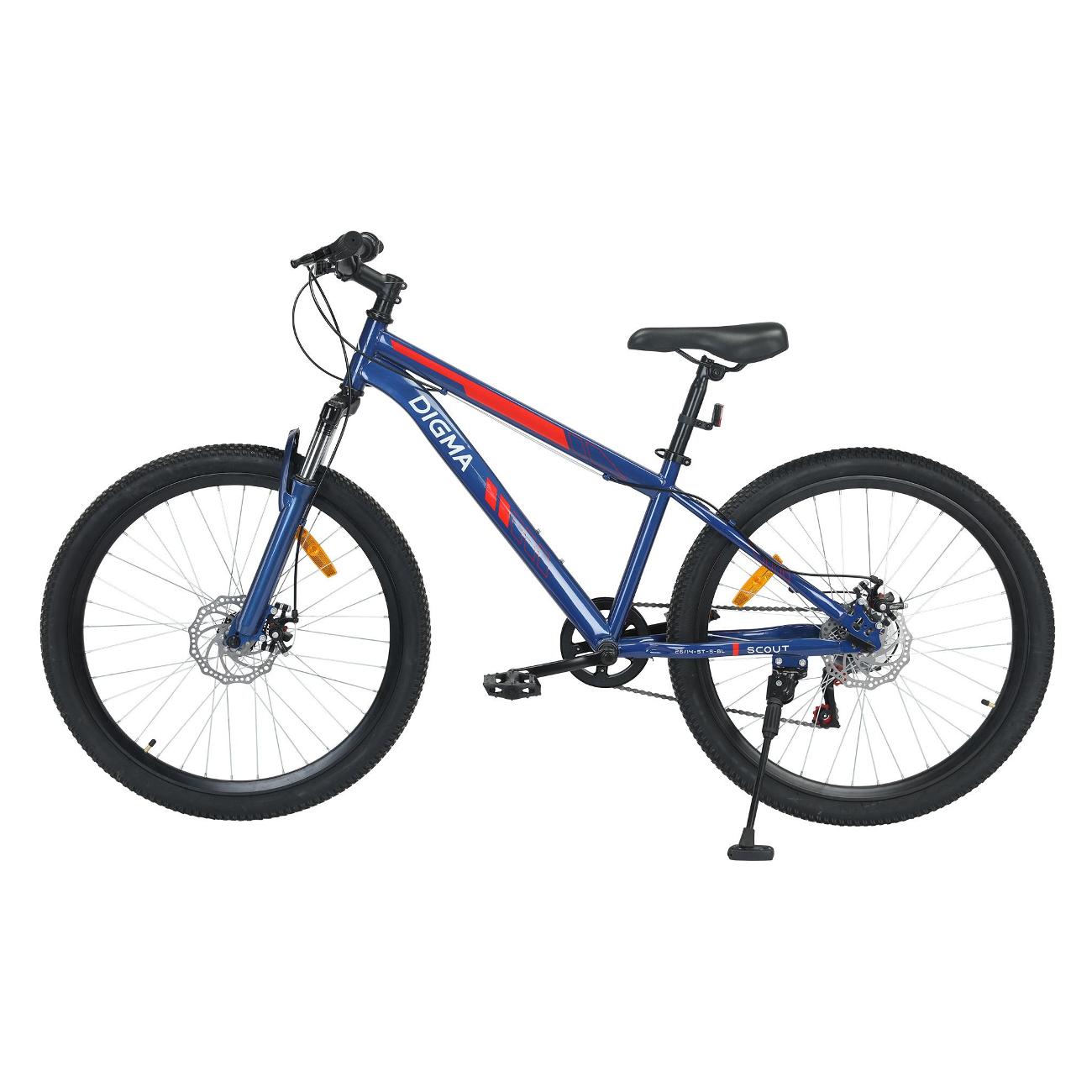 Велосипед Digma SCOUT-26/14-ST-S-BL