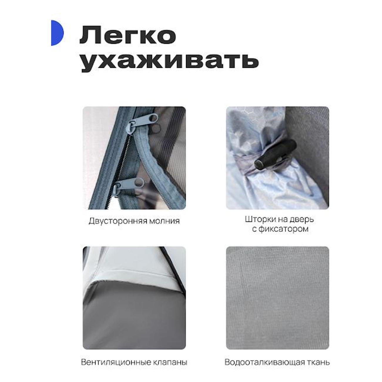 Палатка туристическая RoadLike Family синий