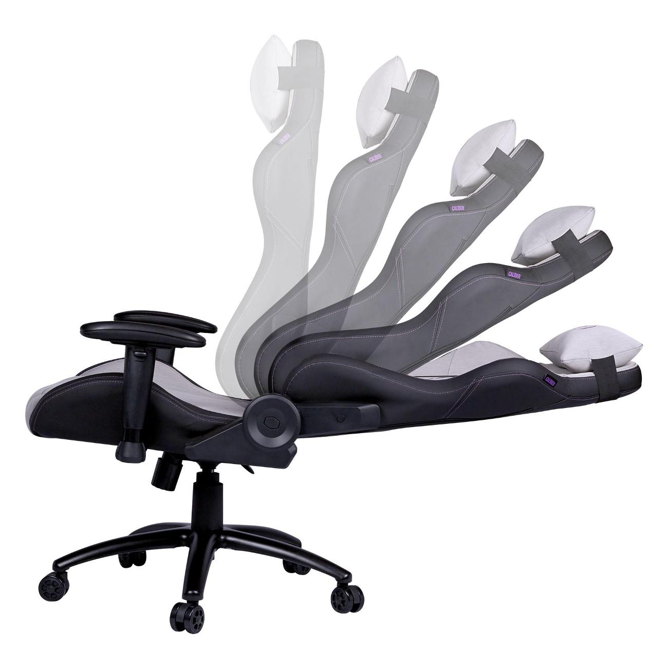 Кресло компьютерное игровое Cooler Master Caliber R2C серый