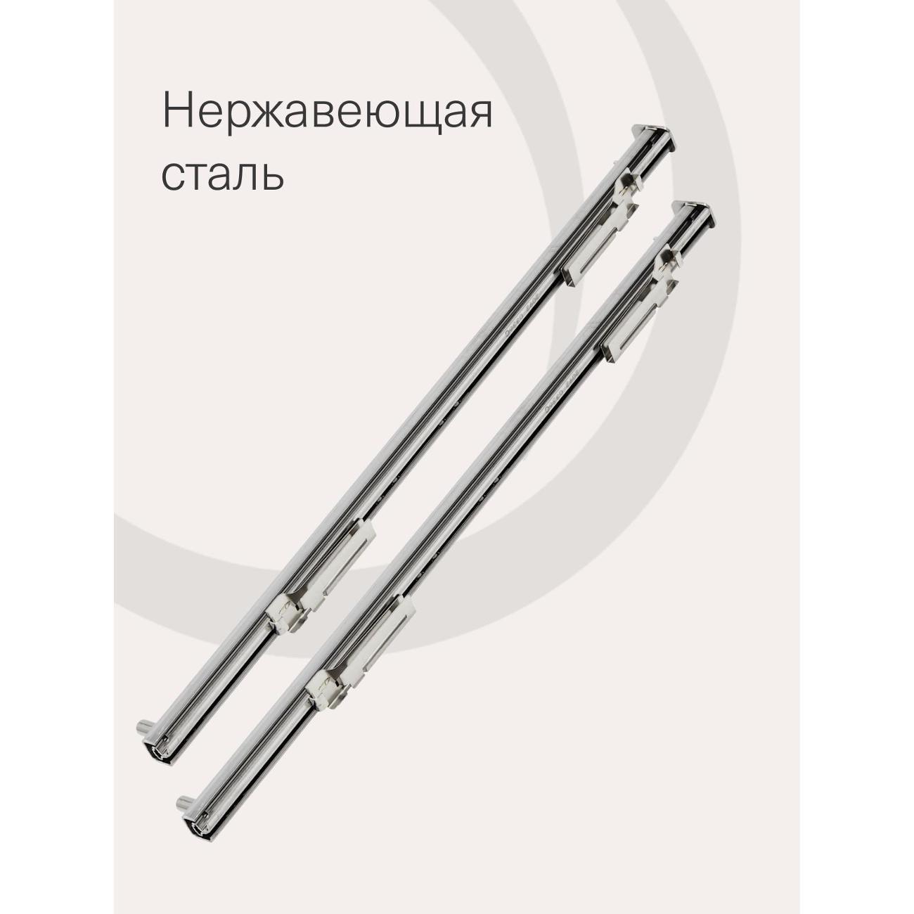 Телескопические направляющие для духовых шкафов Krona KRTEL001