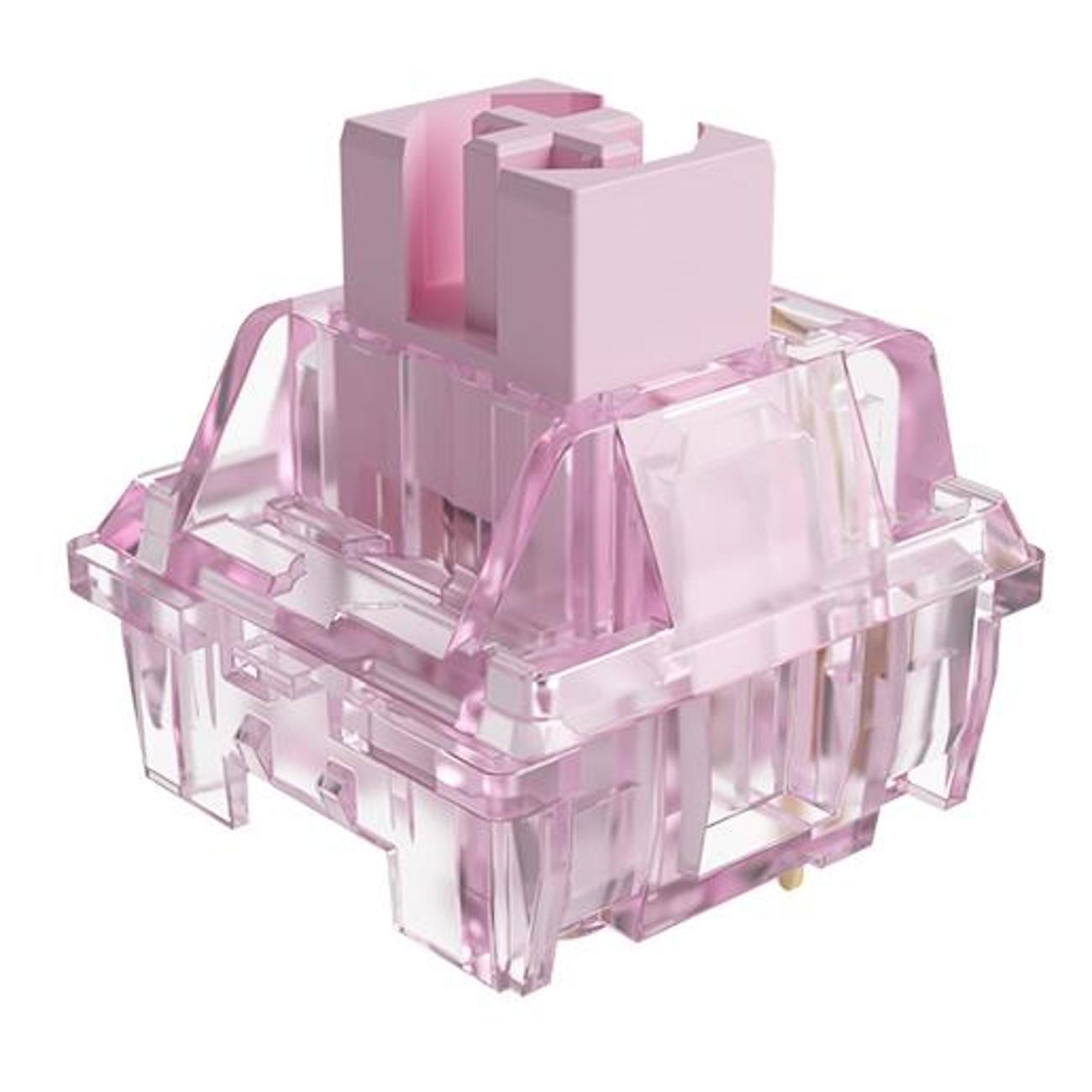 Игровая клавиатура Akko 3098S World tour Landon CS Jelly розовый