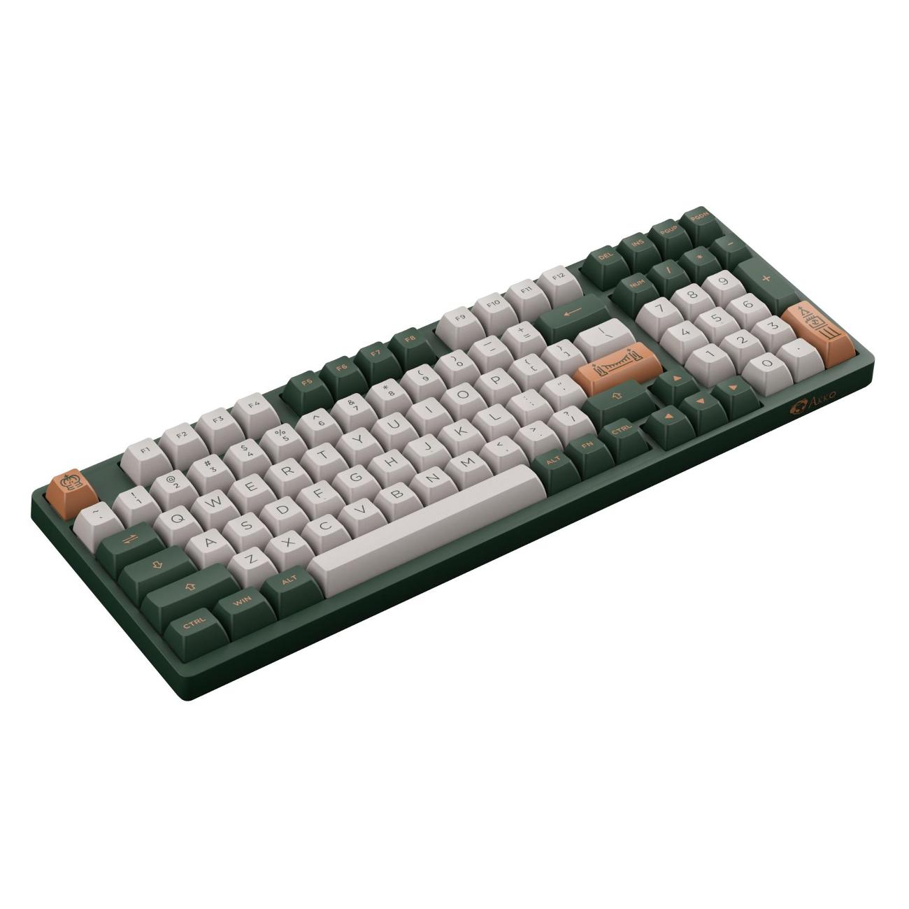 Игровая клавиатура Akko 3098S World tour Landon CS Jelly розовый