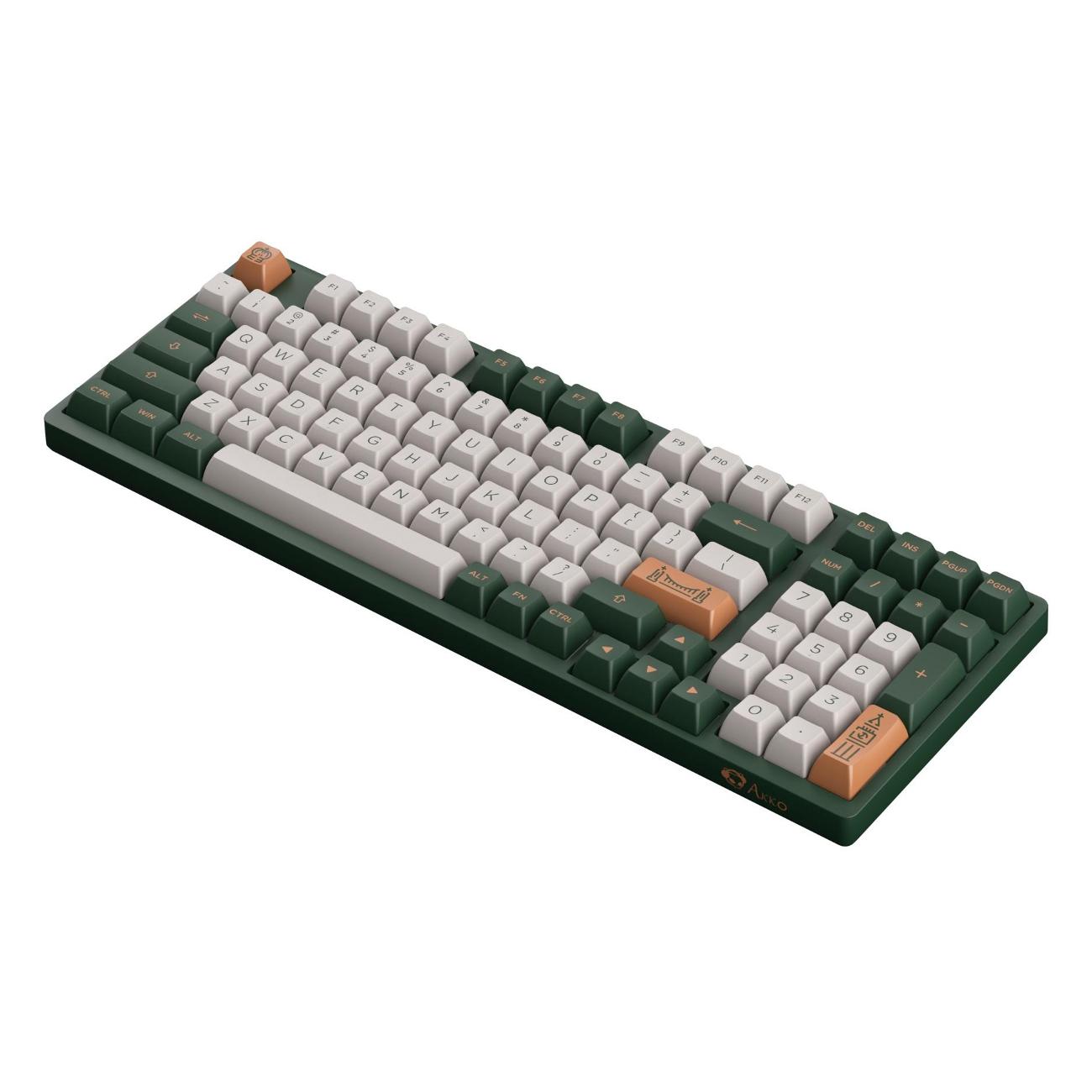 Игровая клавиатура Akko 3098S World tour Landon CS Jelly розовый