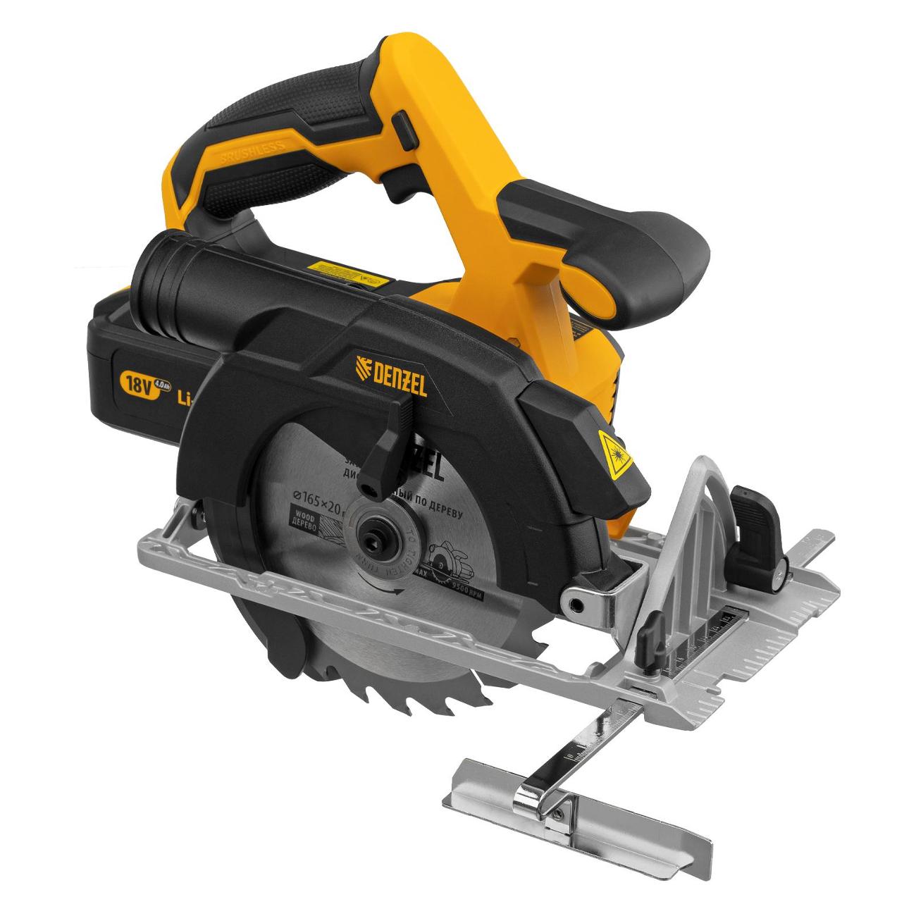 Электропила циркулярная Denzel CCS-165