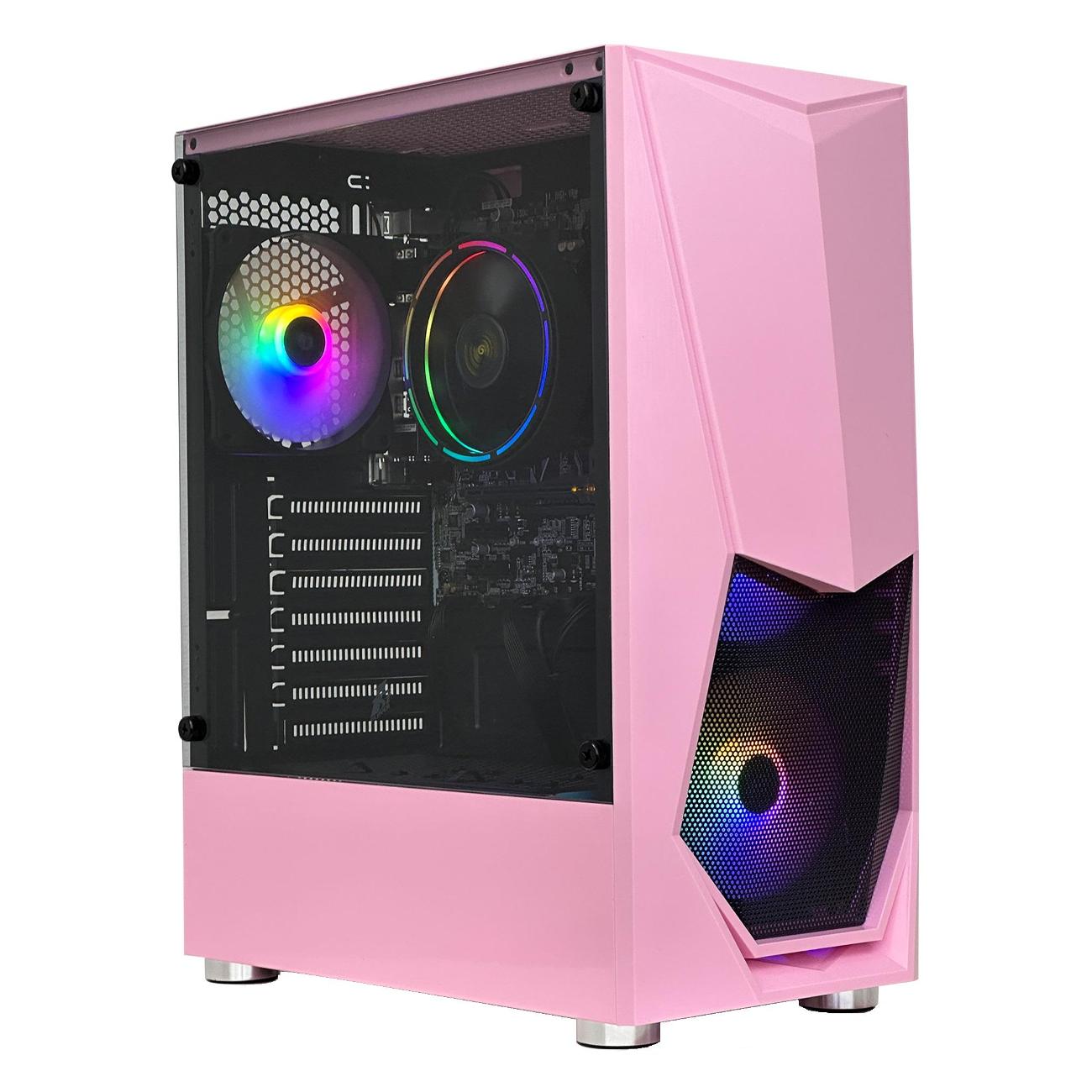 Системный блок Robotcomp Аллигатор 3.0 V3 Plus Розовый фото