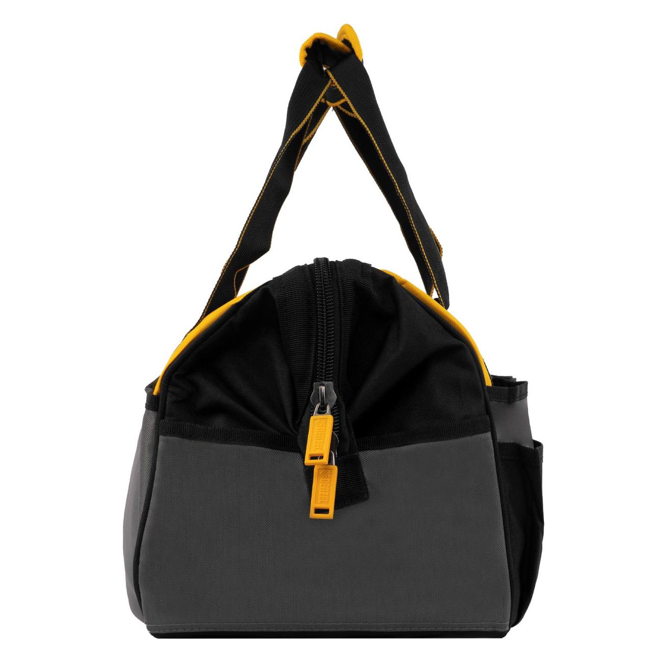 Сумка для инструмента Denzel 500х245х300 мм, съемный органайзер наплечный ремень (90293)