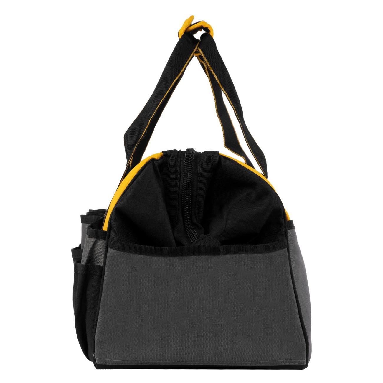 Сумка для инструмента Denzel 500х245х300 мм, съемный органайзер наплечный ремень (90293)