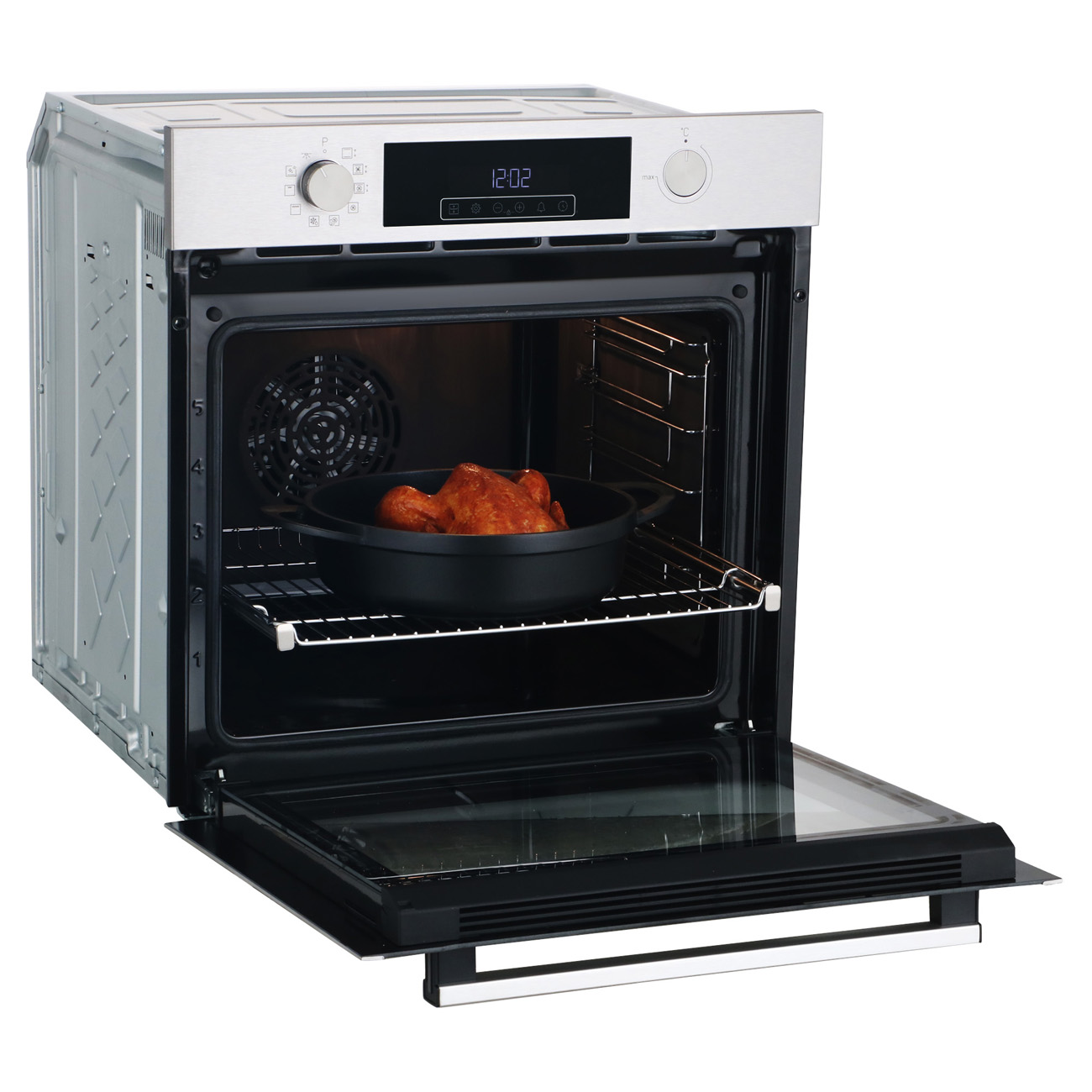 Электрический духовой шкаф Hotpoint FE8 831 JSC IX нержавеющая сталь