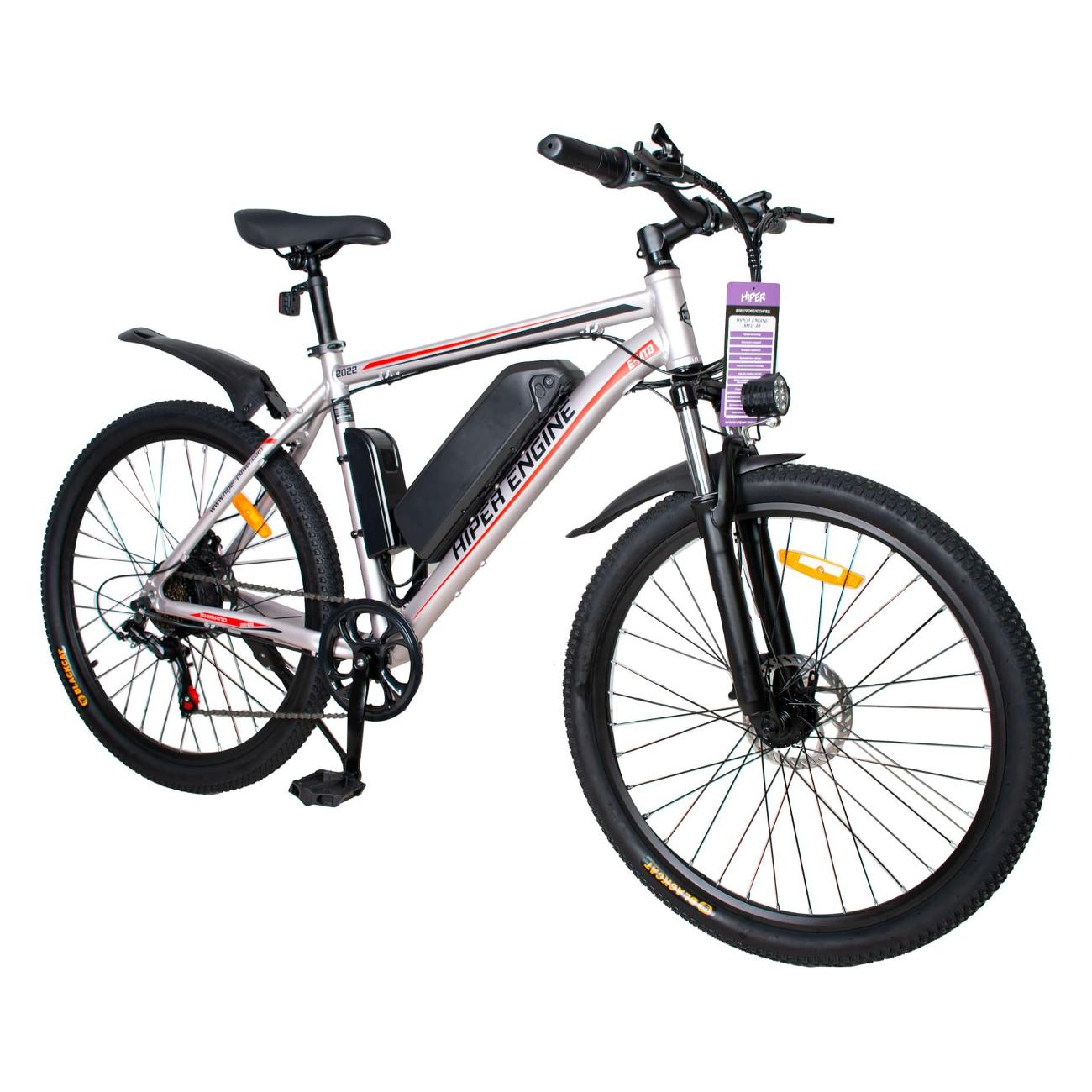 Электрический велосипед HIPER ENGINE MTB A1 алюминиевый