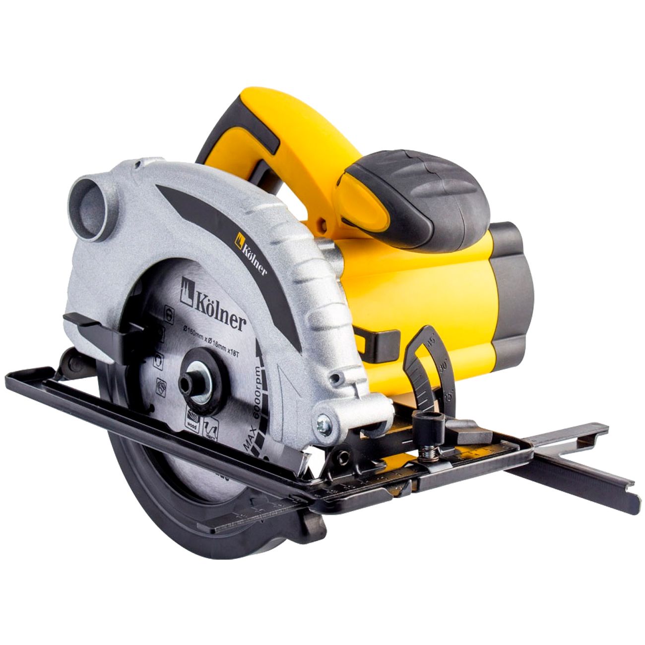 Электропила циркулярная Kolner KCS 160/1300