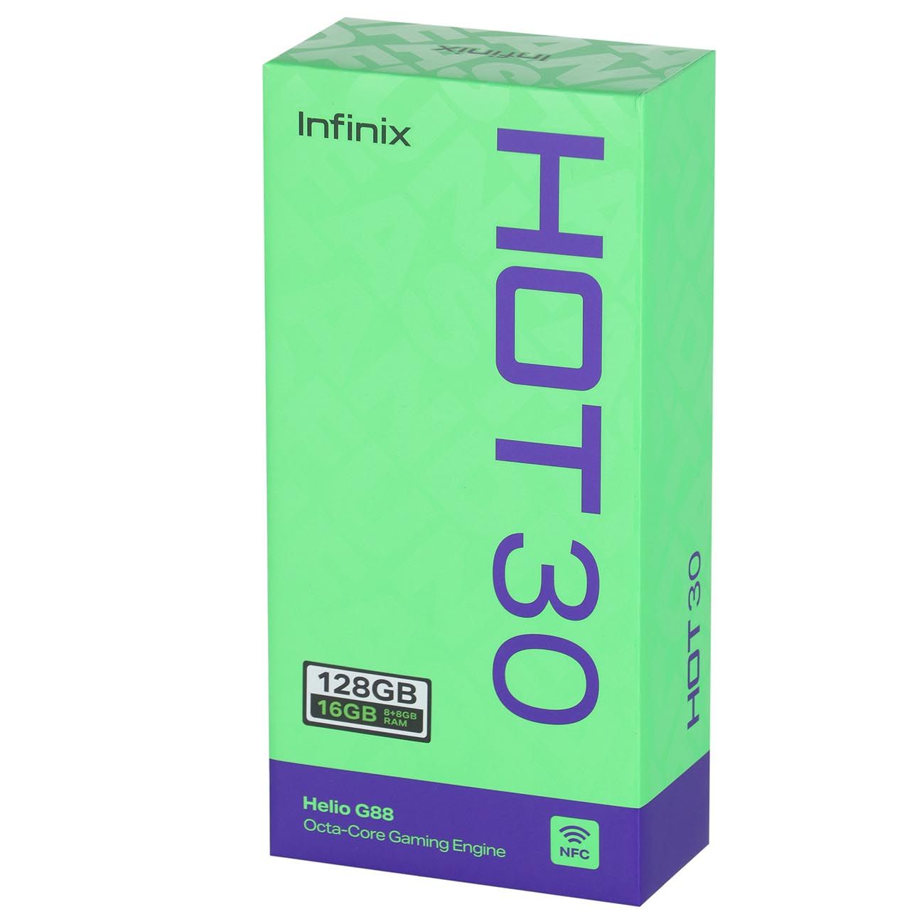 Смартфон Infinix HOT 30 4/128GB белый