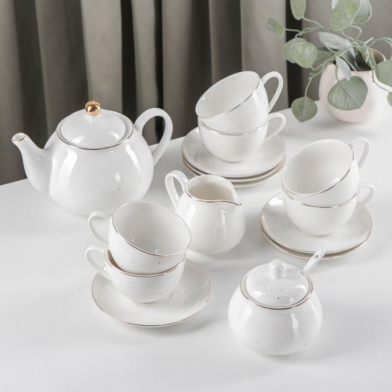 Столовый сервиз Доляна Млечный путь 6495416