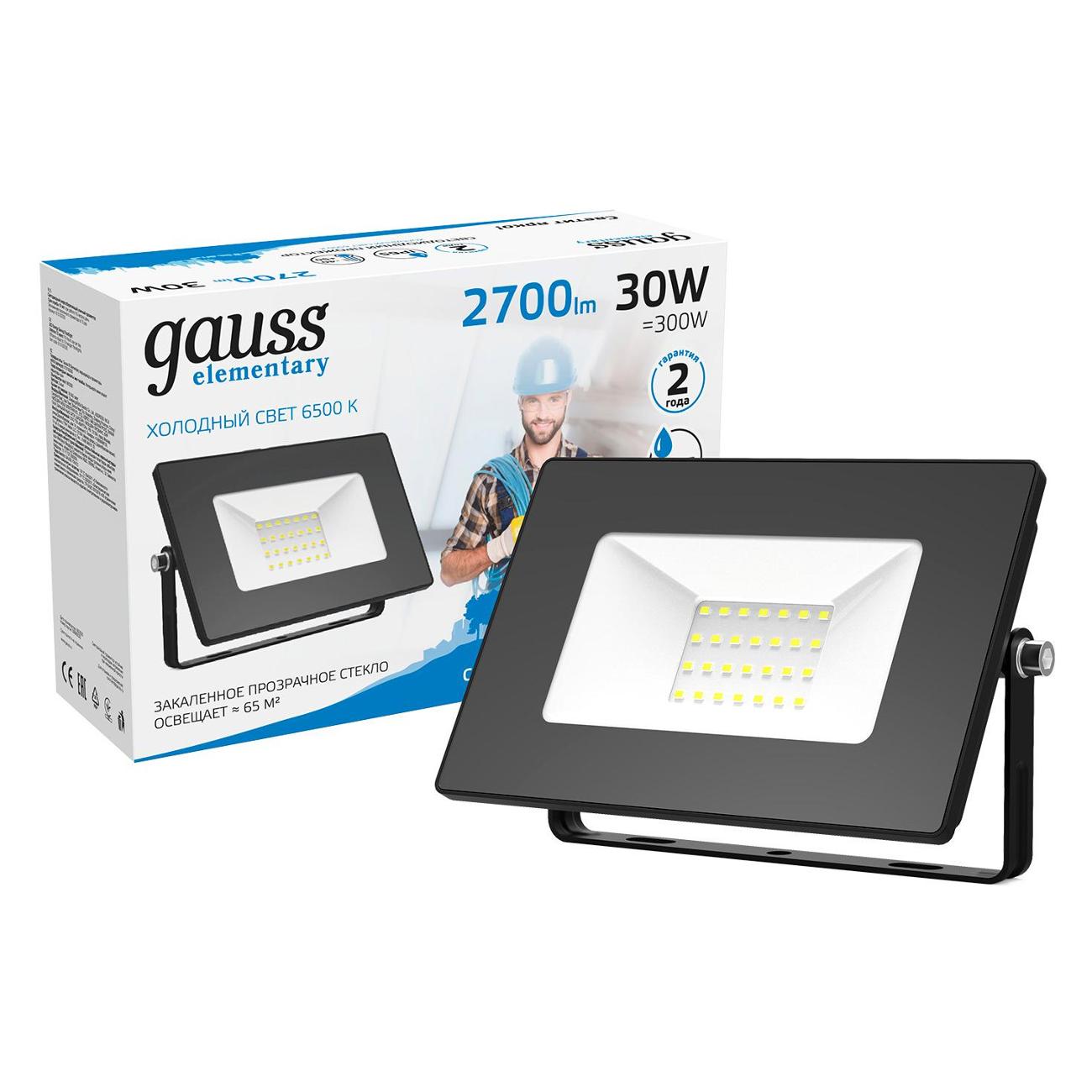 Прожектор Gauss 613100330 фото