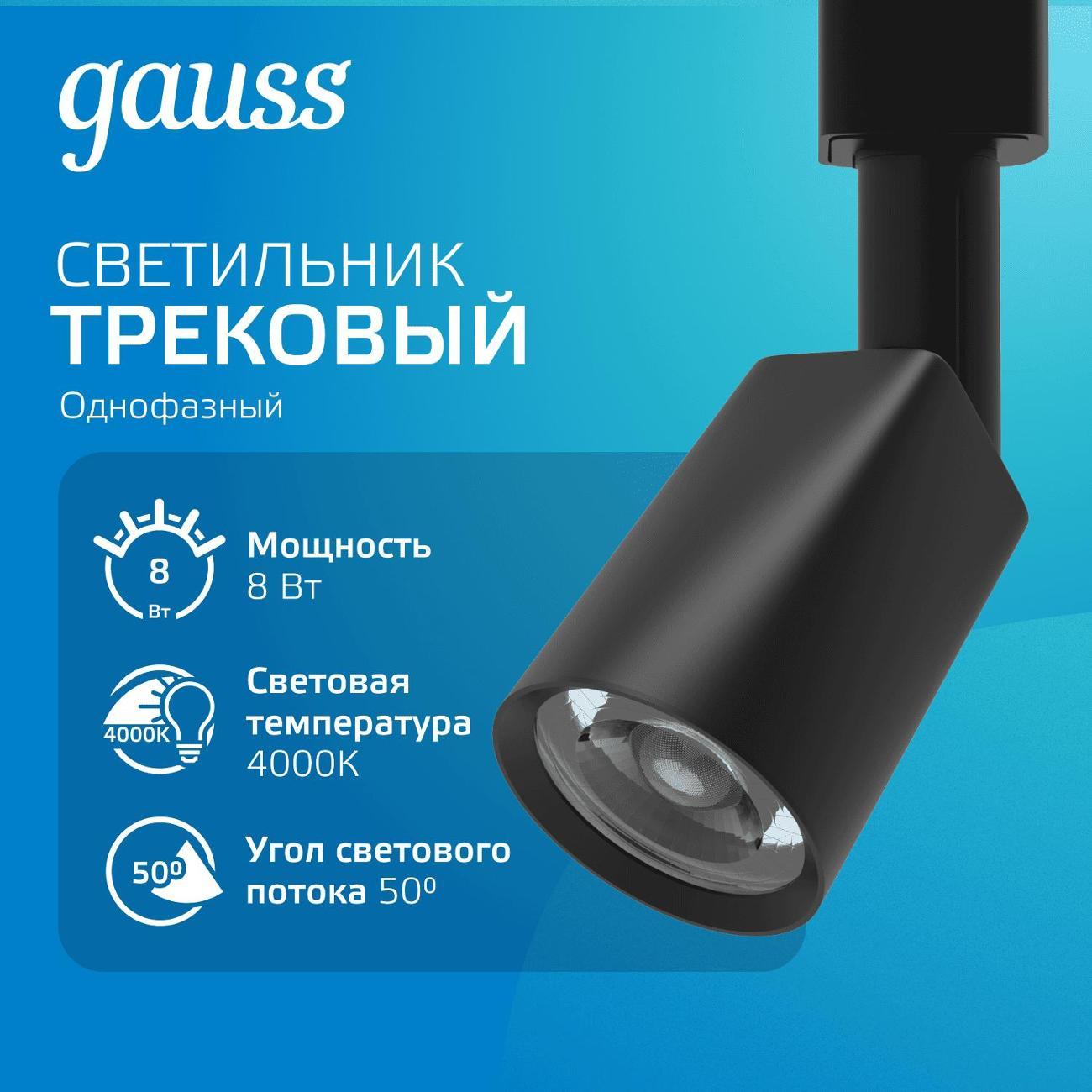 Трековый светильник Gauss TR090