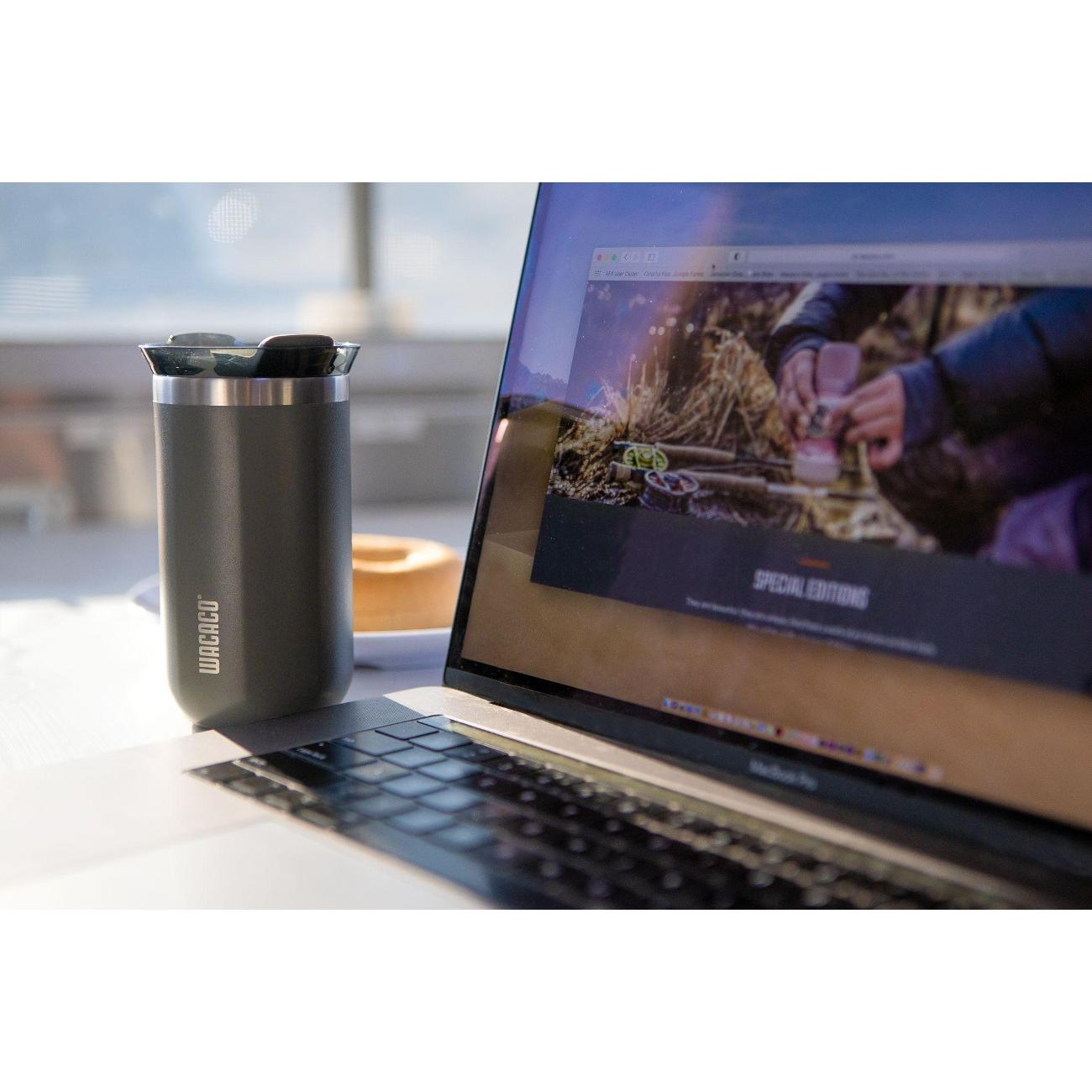 Термокружка Wacaco WCCOCTGRY18 серая