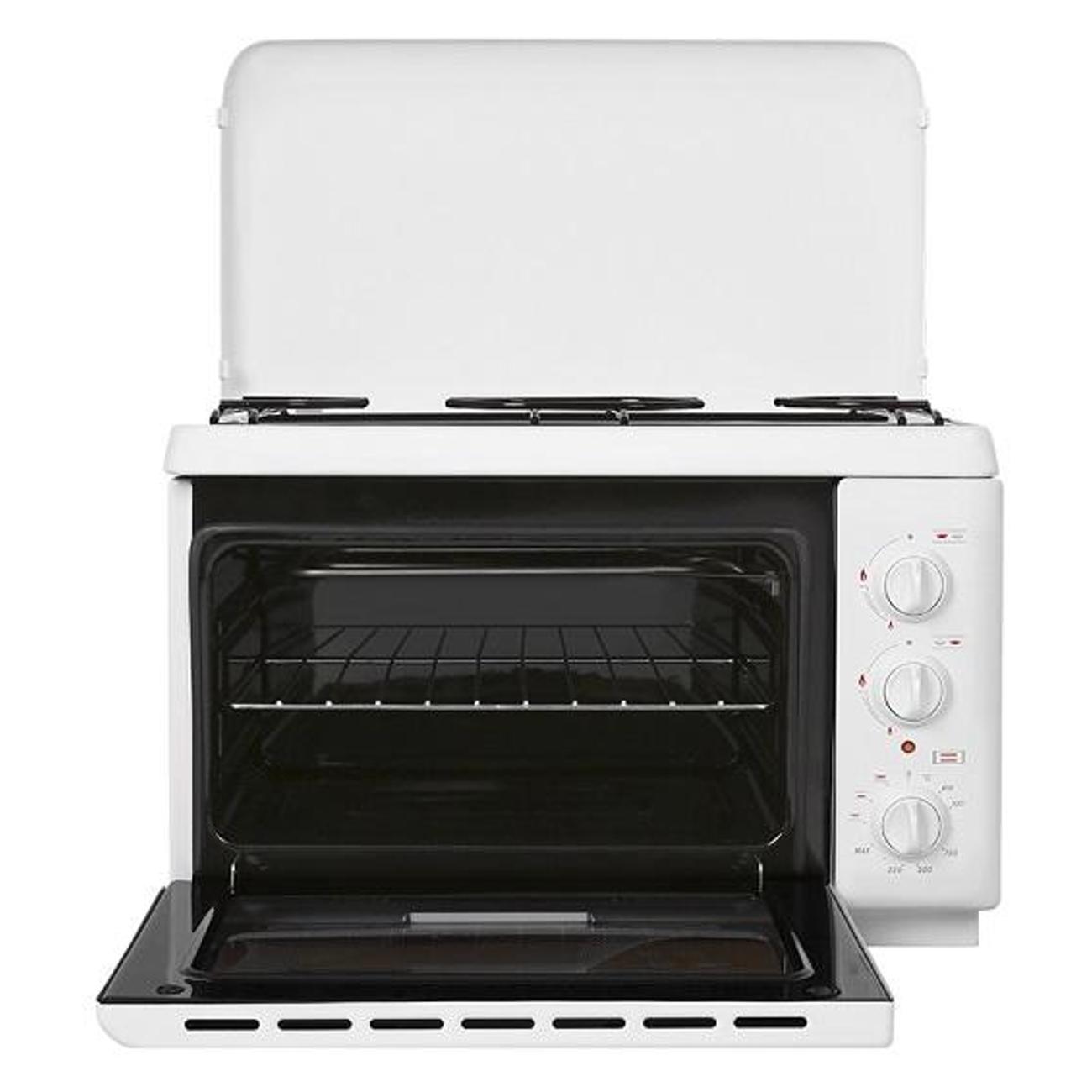 Настольная газовая плита Gefest 120 белая