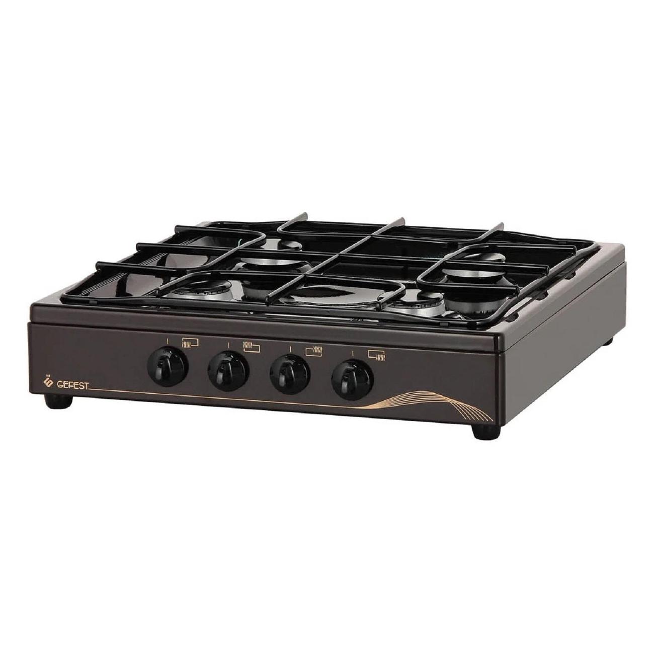 Настольная газовая плита Gefest 900 К17 коричневая фото