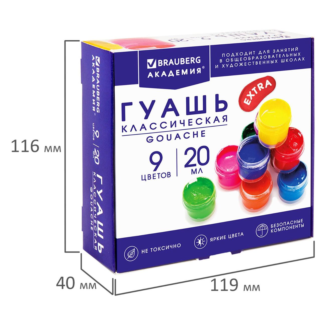 Гуашь Brauberg 192372