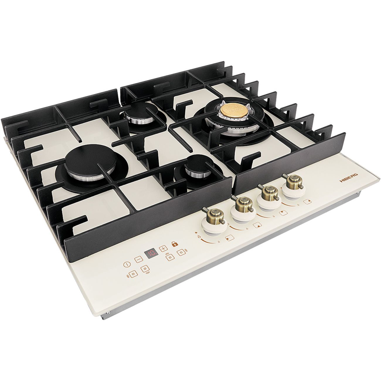 Встраиваемая газовая панель независимая Hiberg VM 6145 RY