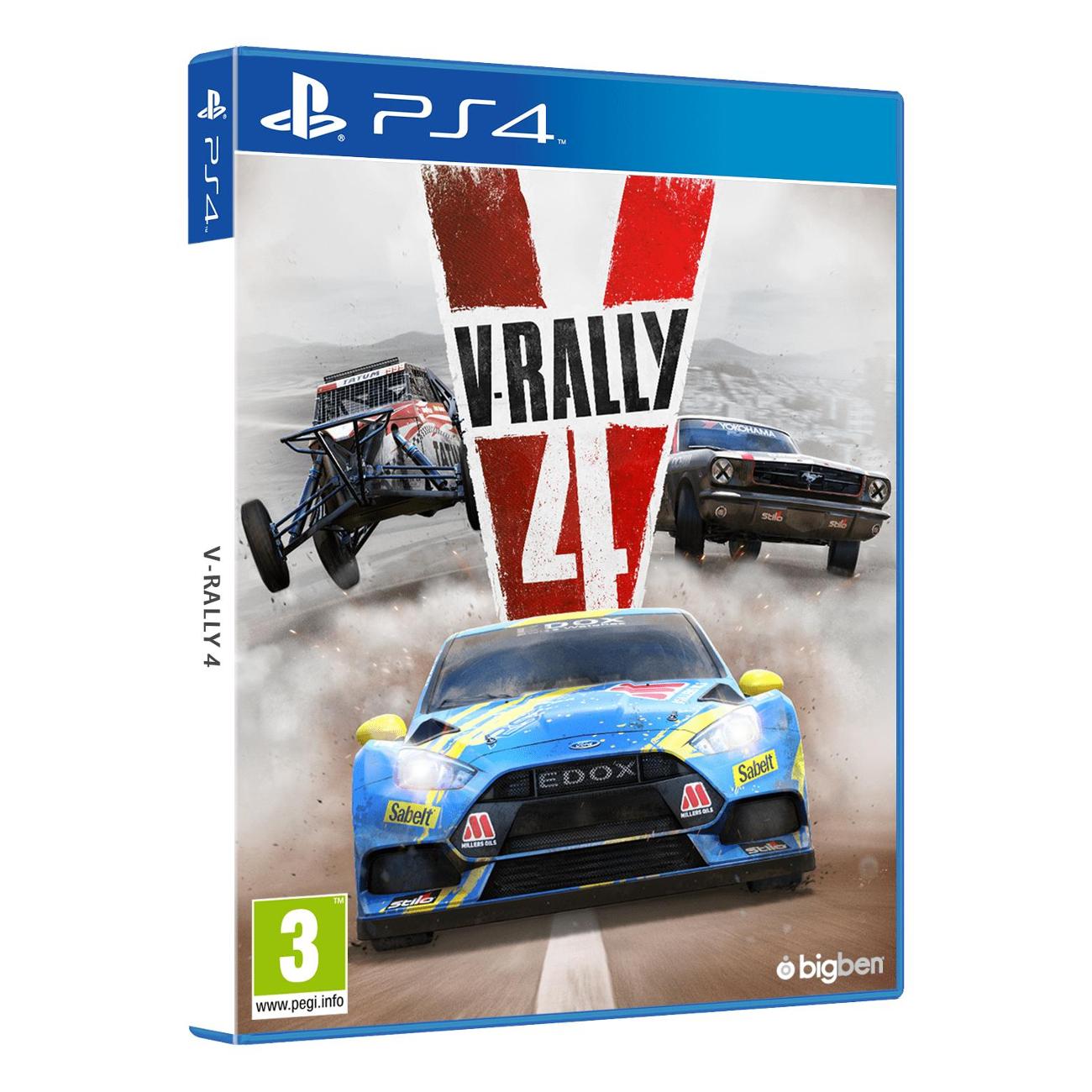 PS4 игра Bigben V-RALLY 4