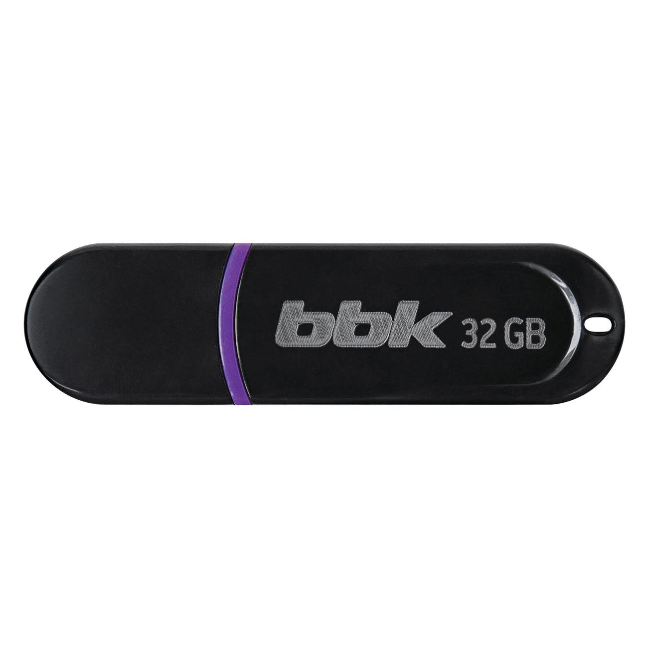 Флэш диск USB BBK 32GB 032G-JET черный
