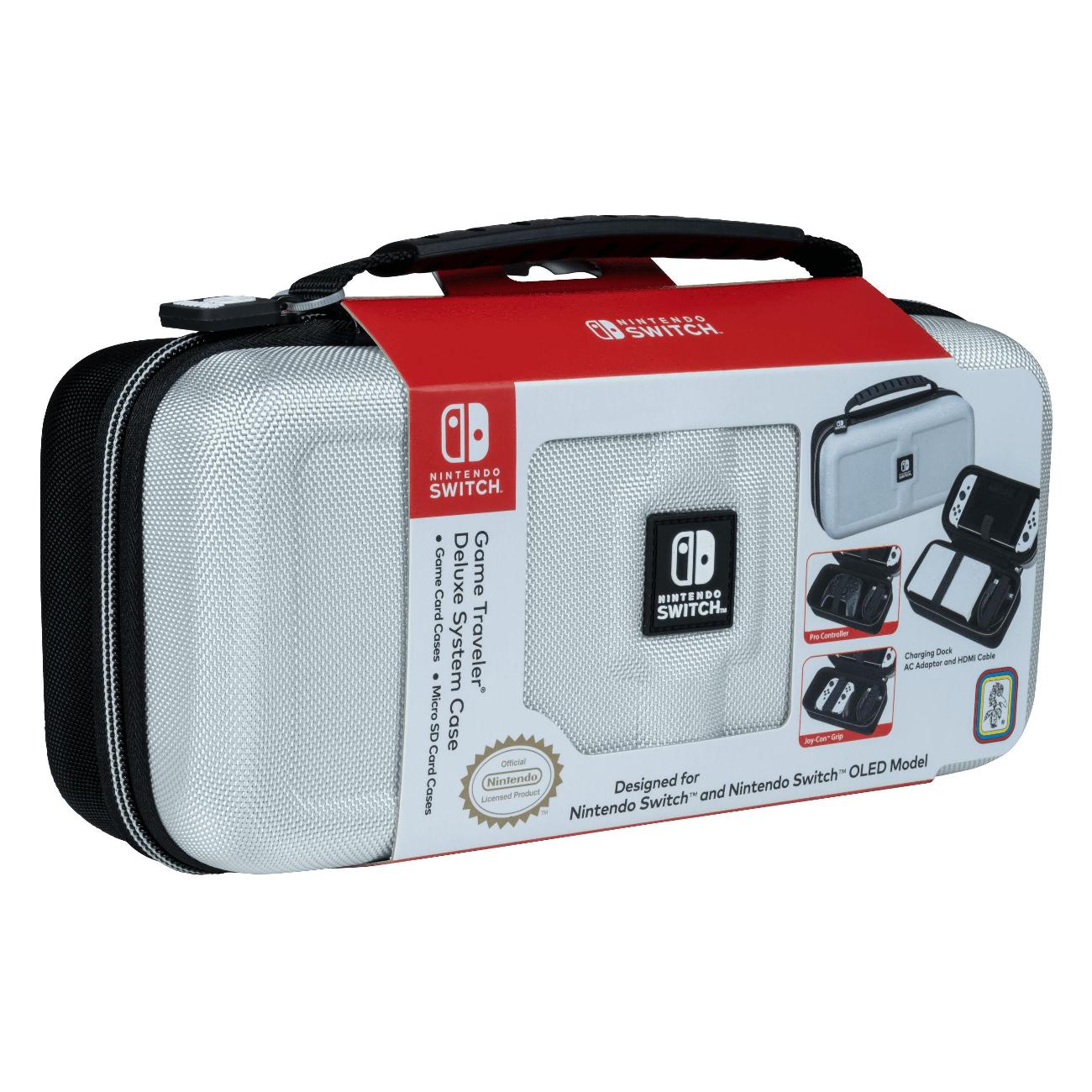 Чехол Nacon для комплекта Nintendo Switch V1/V2 OLED NNS4000 белый