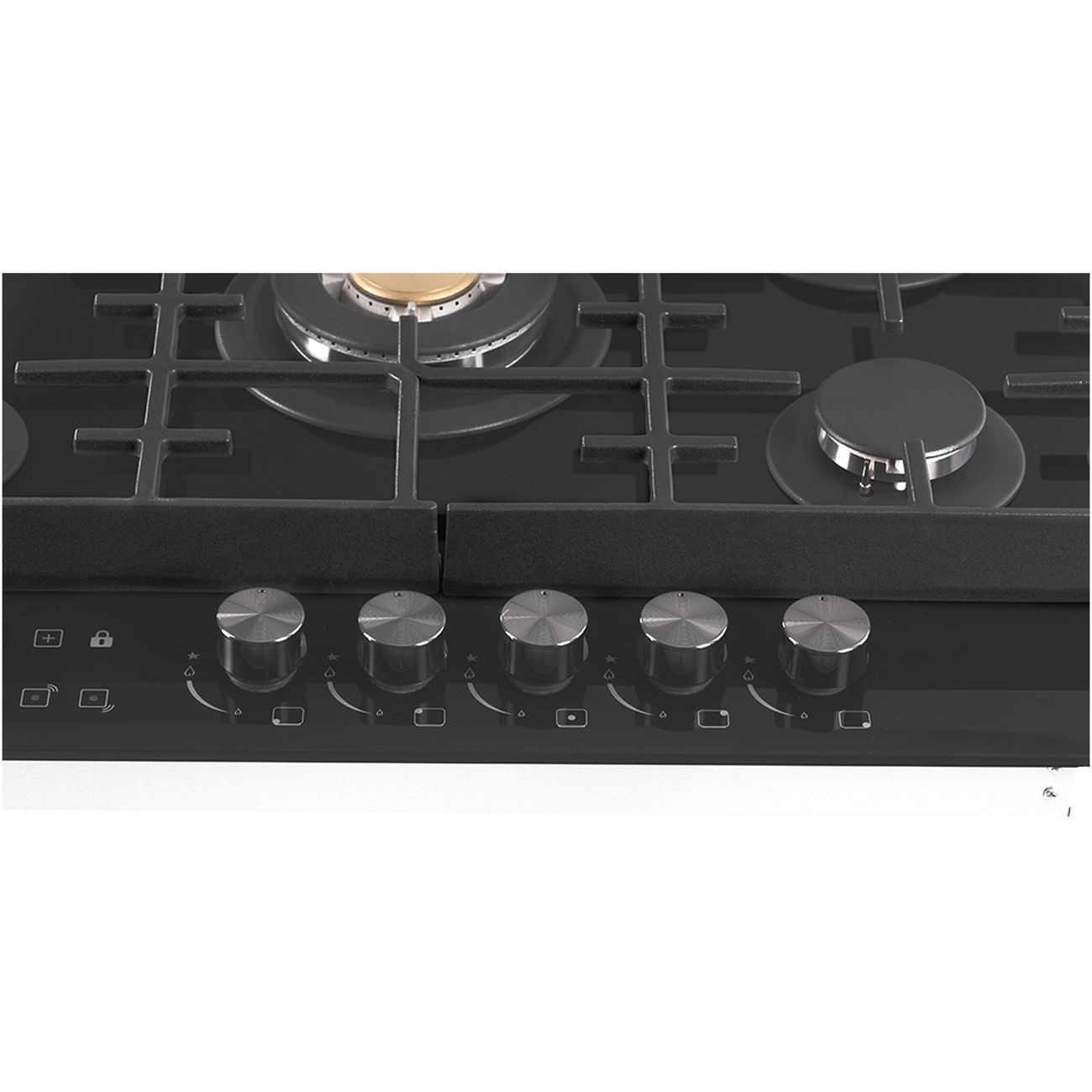 Встраиваемая газовая панель независимая Hiberg VM 7155 B