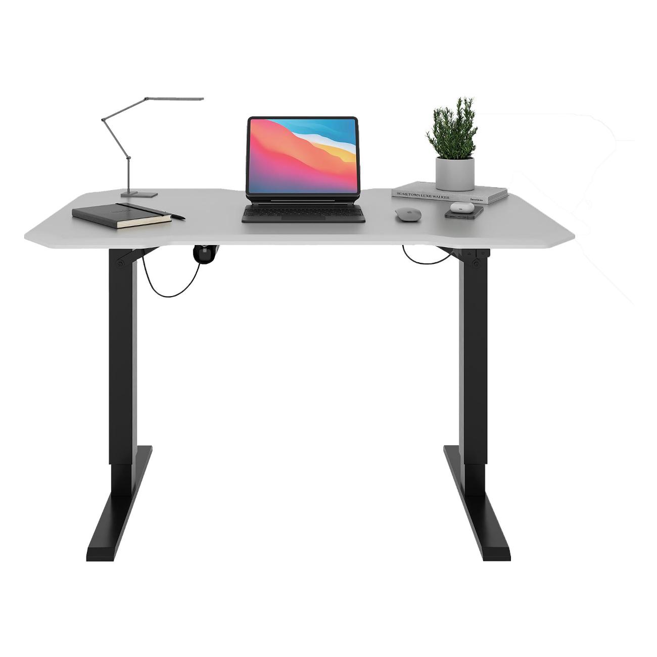 Стол компьютерный VMMGAME WIZARD GREY металлик