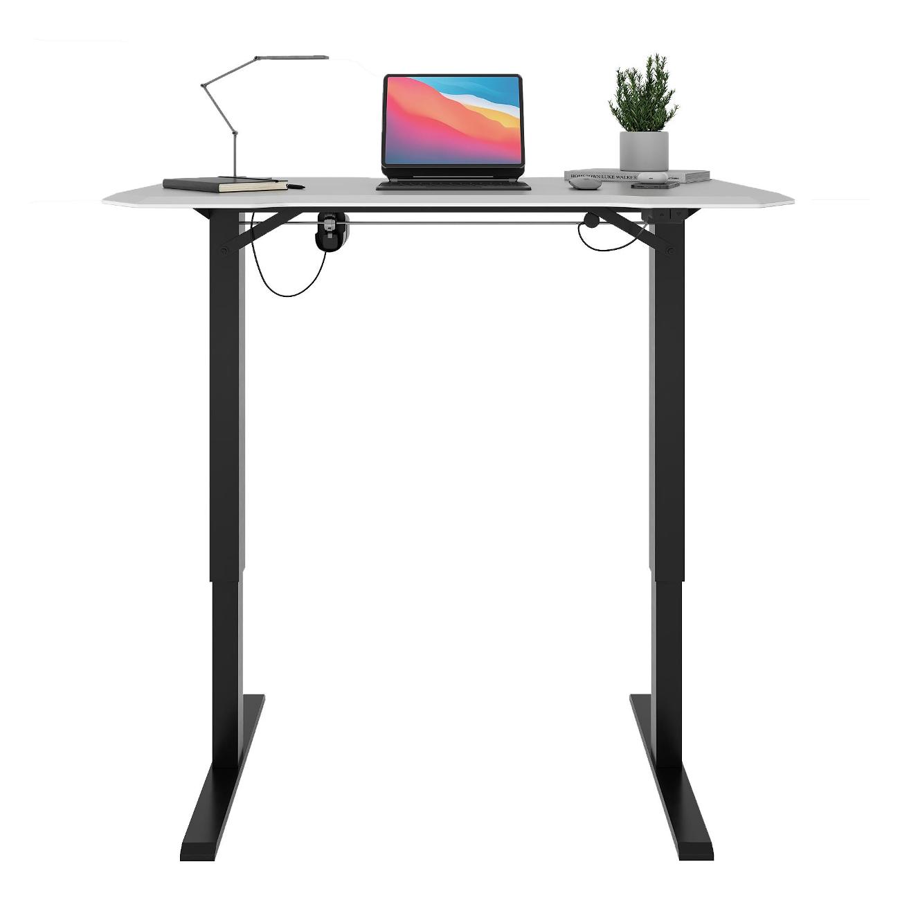 Стол компьютерный VMMGAME WIZARD GREY металлик