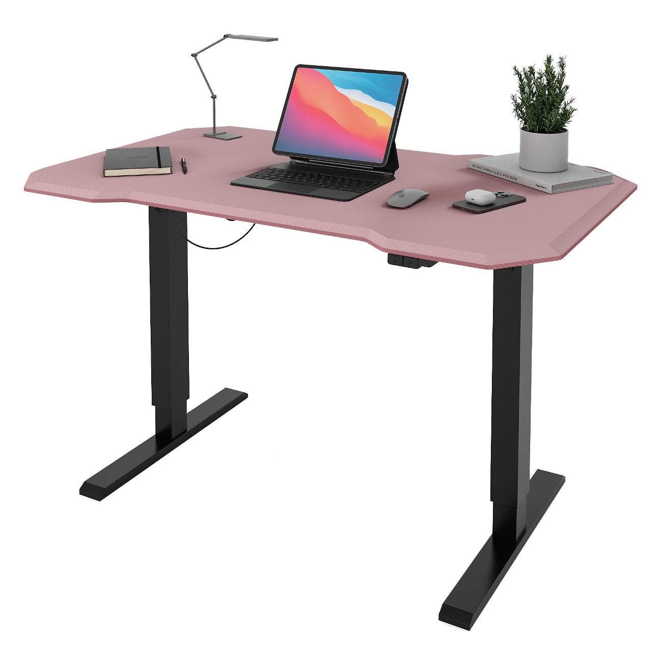 Стол компьютерный VMMGAME WIZARD PINK карбон