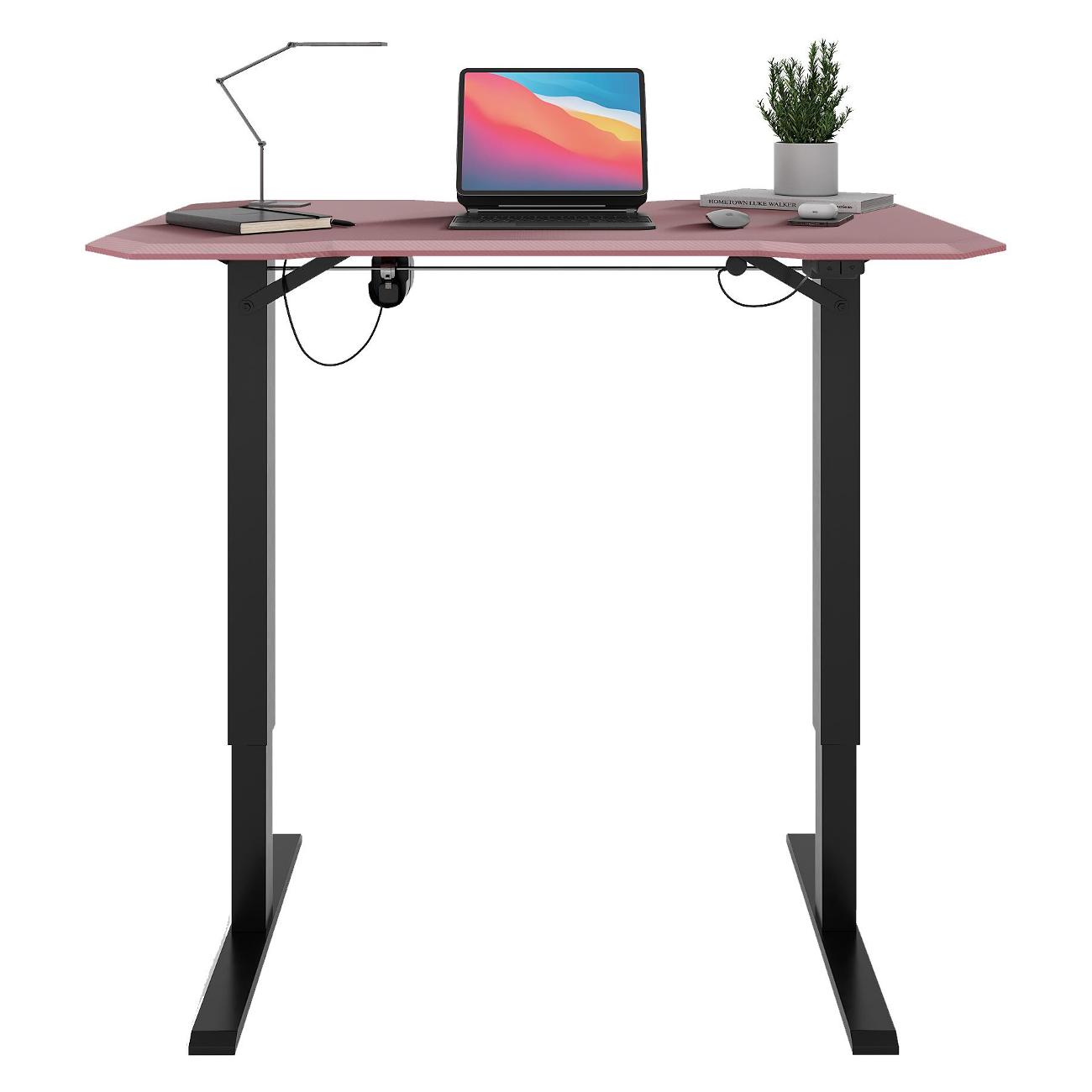 Стол компьютерный VMMGAME WIZARD PINK карбон