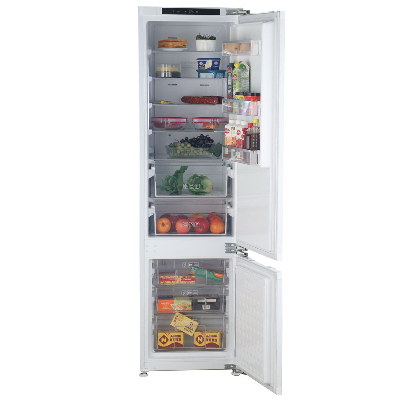 Встраиваемый холодильник комби Haier HRF305NFRU