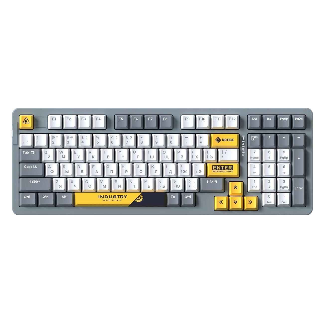 Игровая клавиатура проводная Dareu A98 Industrial-Grey (русская раскладка)