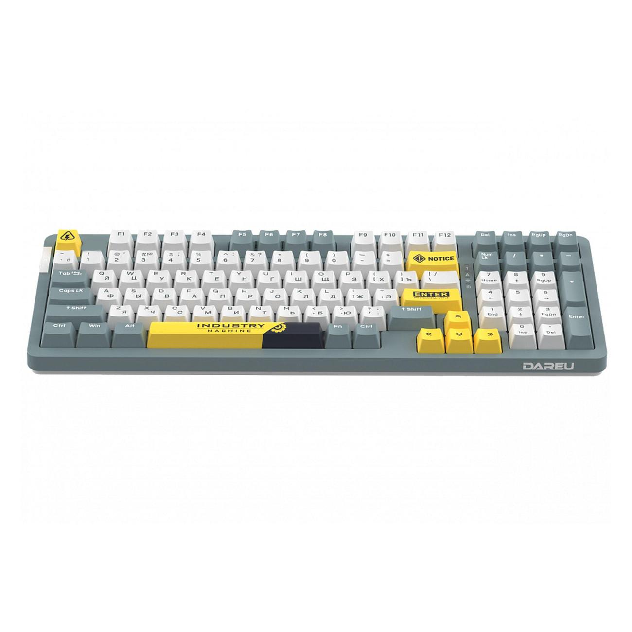 Игровая клавиатура проводная Dareu A98 Industrial-Grey (русская раскладка)